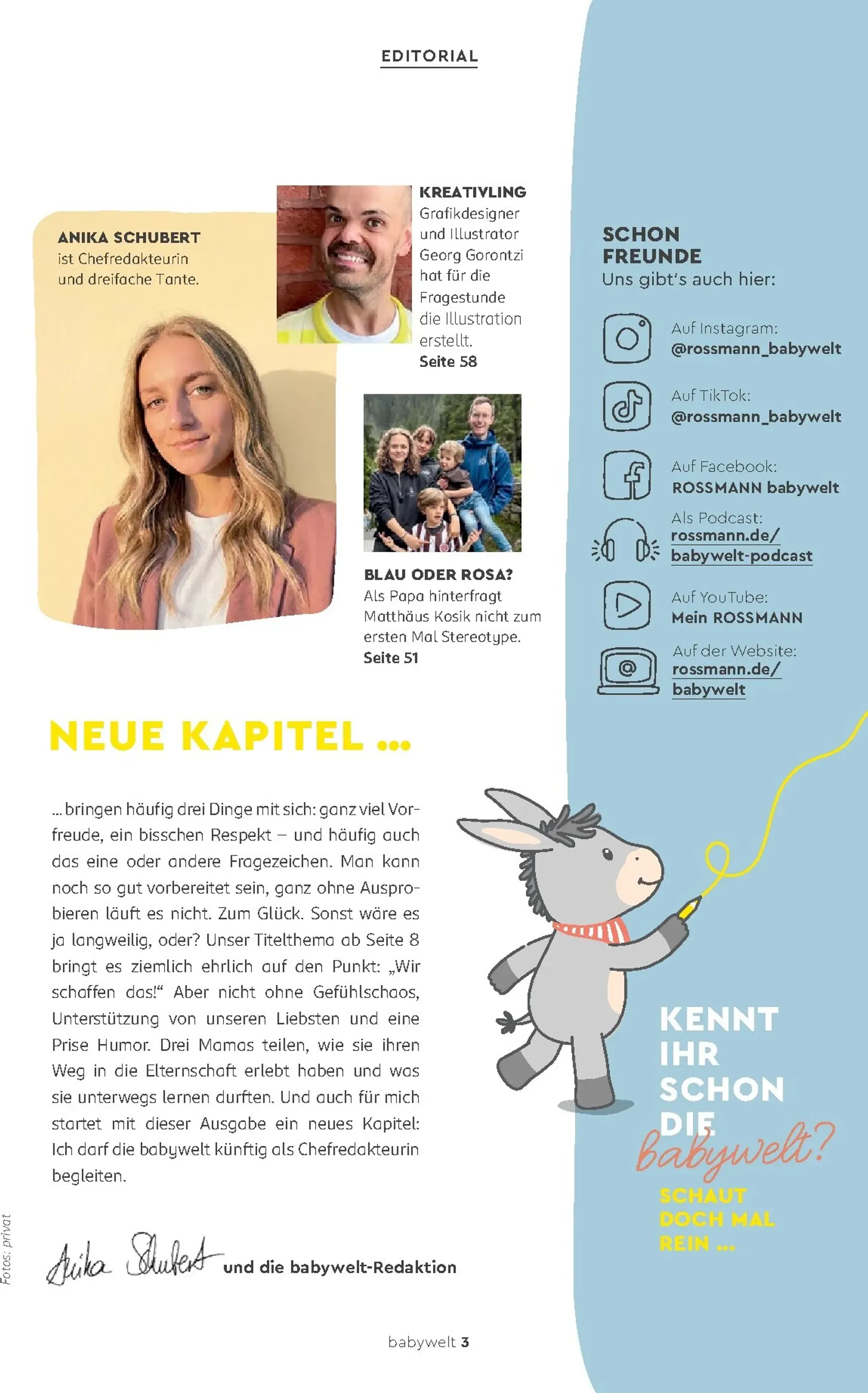 Babywelt - Das Elternmagazin von 23. Mai bis 30. Juni 2026 - Prospekt seite 3
