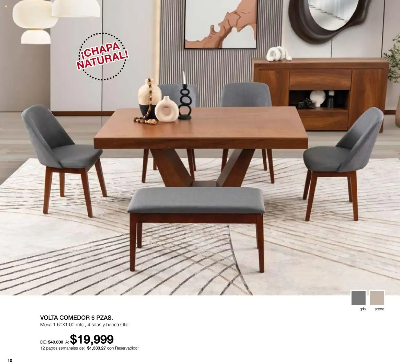 Catálogo de Dico Muebles: Medio Año Medio Precio - 50% en toda la tienda 1 de junio al 30 de junio 2026 - Pagina 10