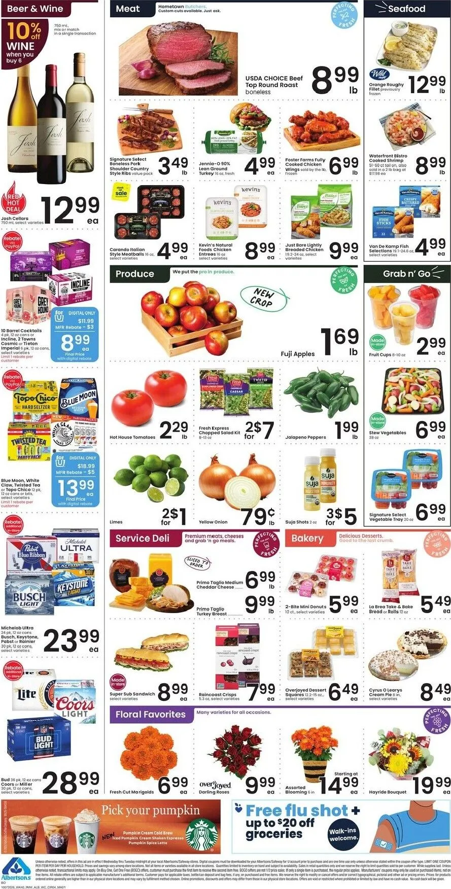 Weekly ad Current Albertsons leaflet valid from Wednesday 10/07/2026 to Tuesday 10/13/2026 from October 7 to October 13 2026 - Page 5