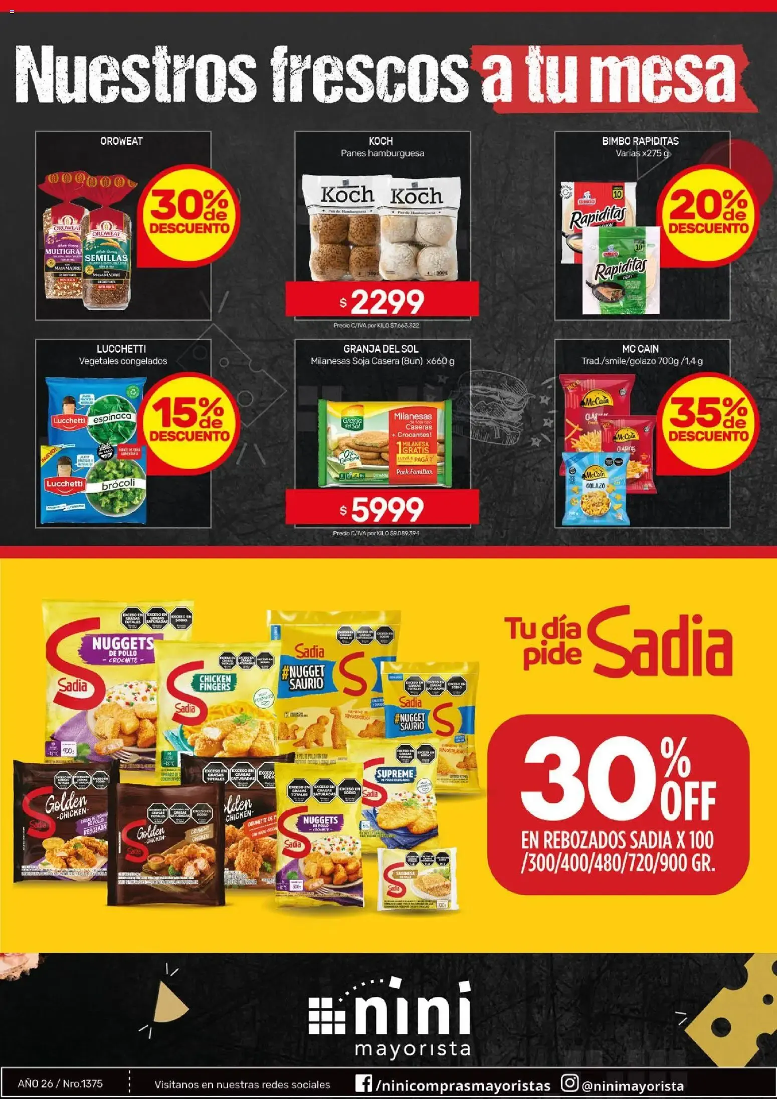 Ofertas de NINI Mayorista catálogo del 31/08/2026 - 06/09/2026 31 de agosto al 6 de septiembre 2026 - Página 42 del catálogo