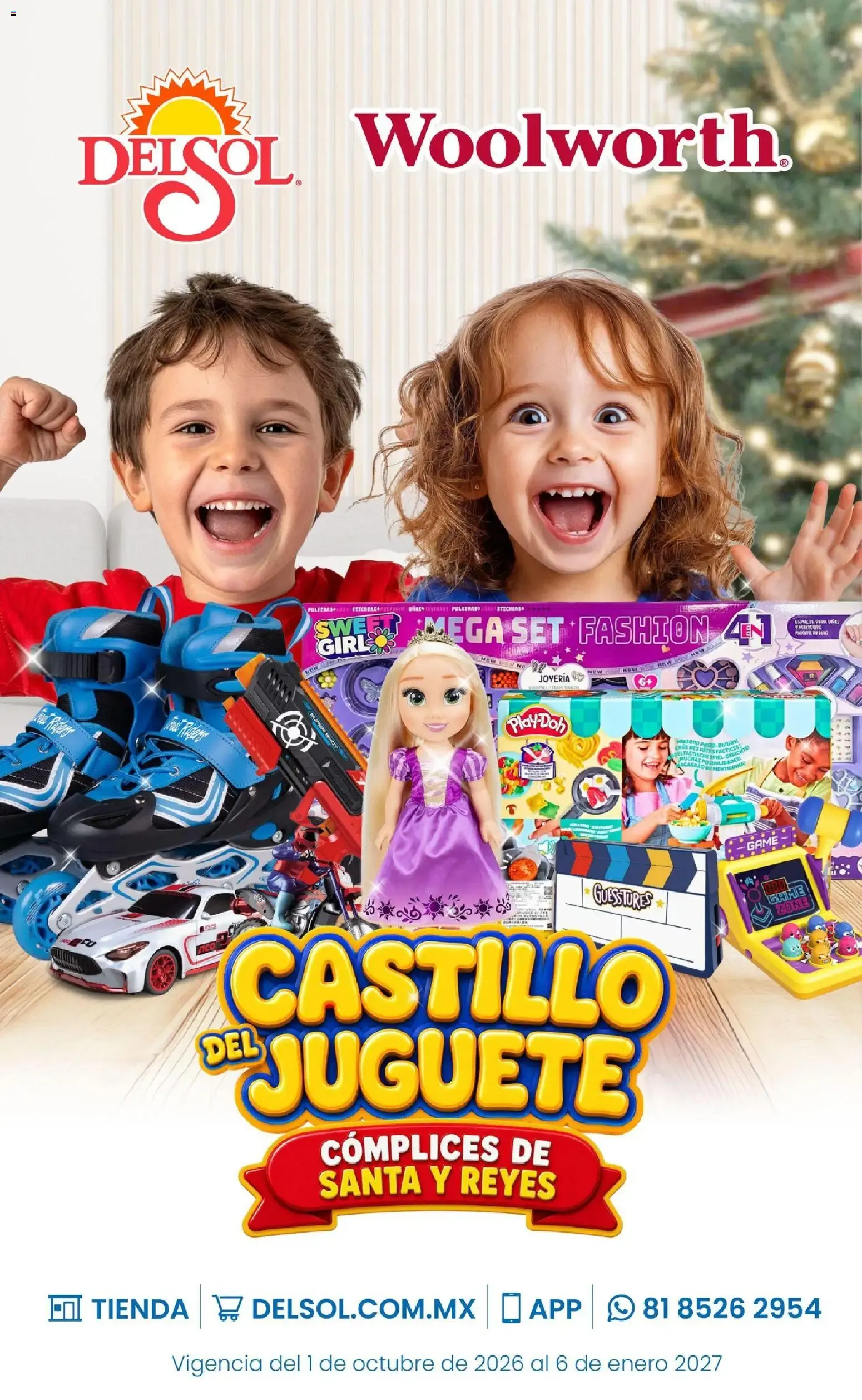 Catálogo de Del Sol y Woolworth catálogo El Castillo del Juguete (01/10/2026 - 06/01/2027) - catálogo en línea 1 de octubre al 6 de enero 2027 - Pagina 1