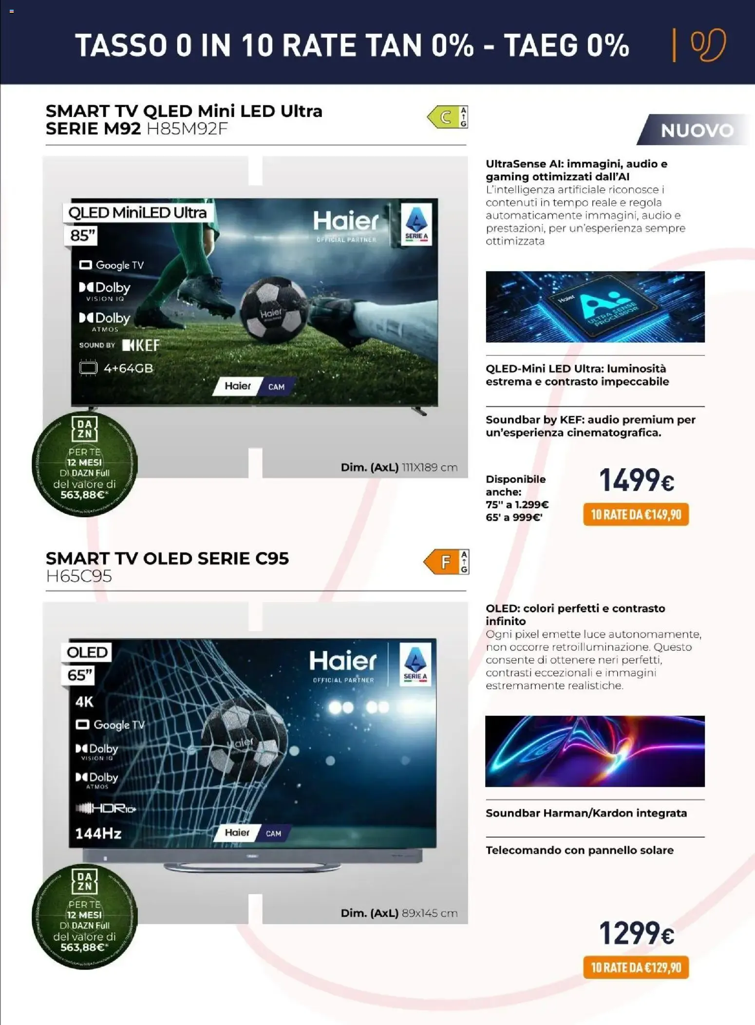Nuovo Unieuro volantino Haier dal 21/08/2026 > offerte anteprima 🛍️ da 21 agosto a 6 settembre di 2026 - Pagina del volantino 3