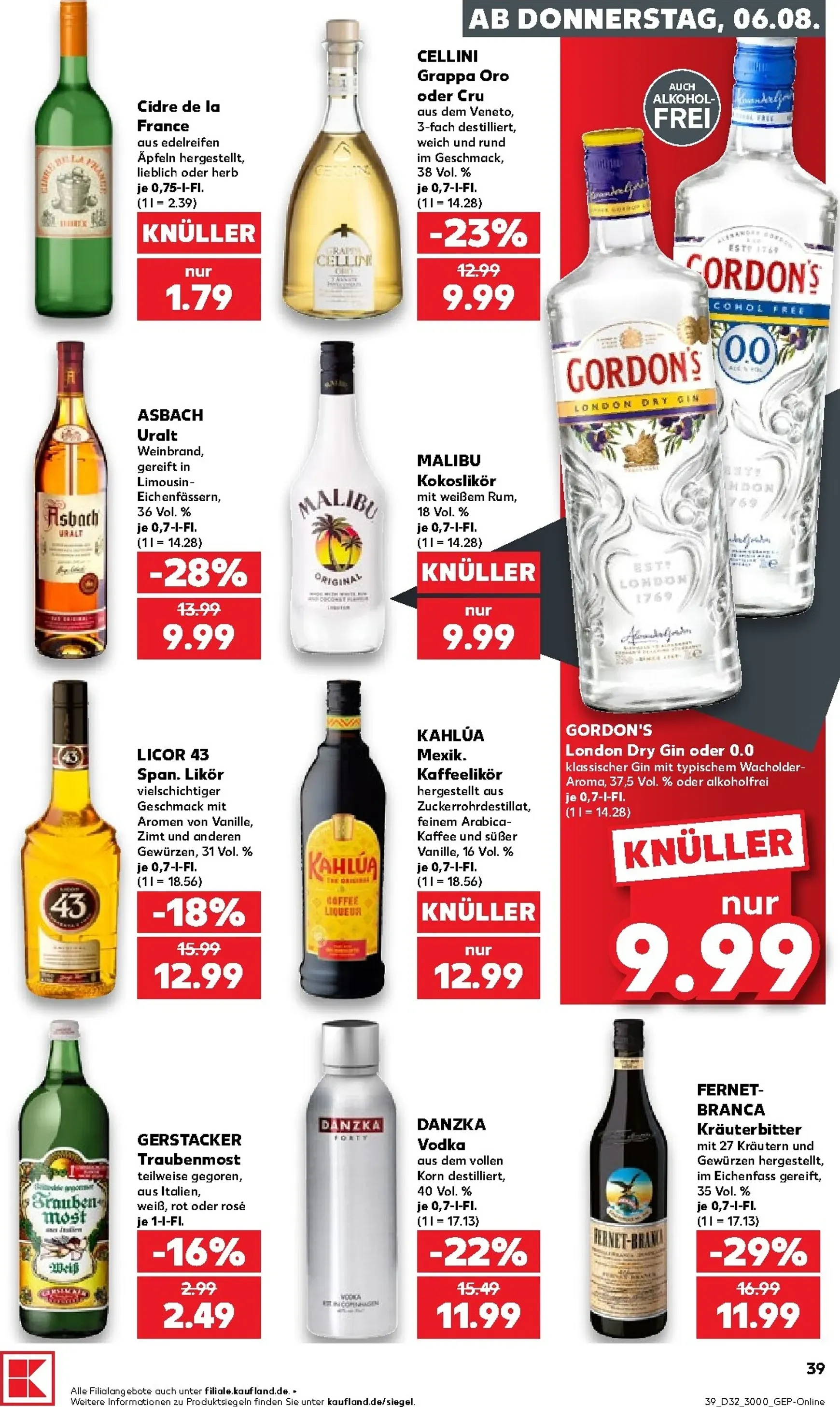 Kaufland Prospekt nächste Woche – von Donnerstag 06.08.2026 bis Mittwoch 12.08.2026 von 6. August bis 12. August 2026 - Prospekt seite 40