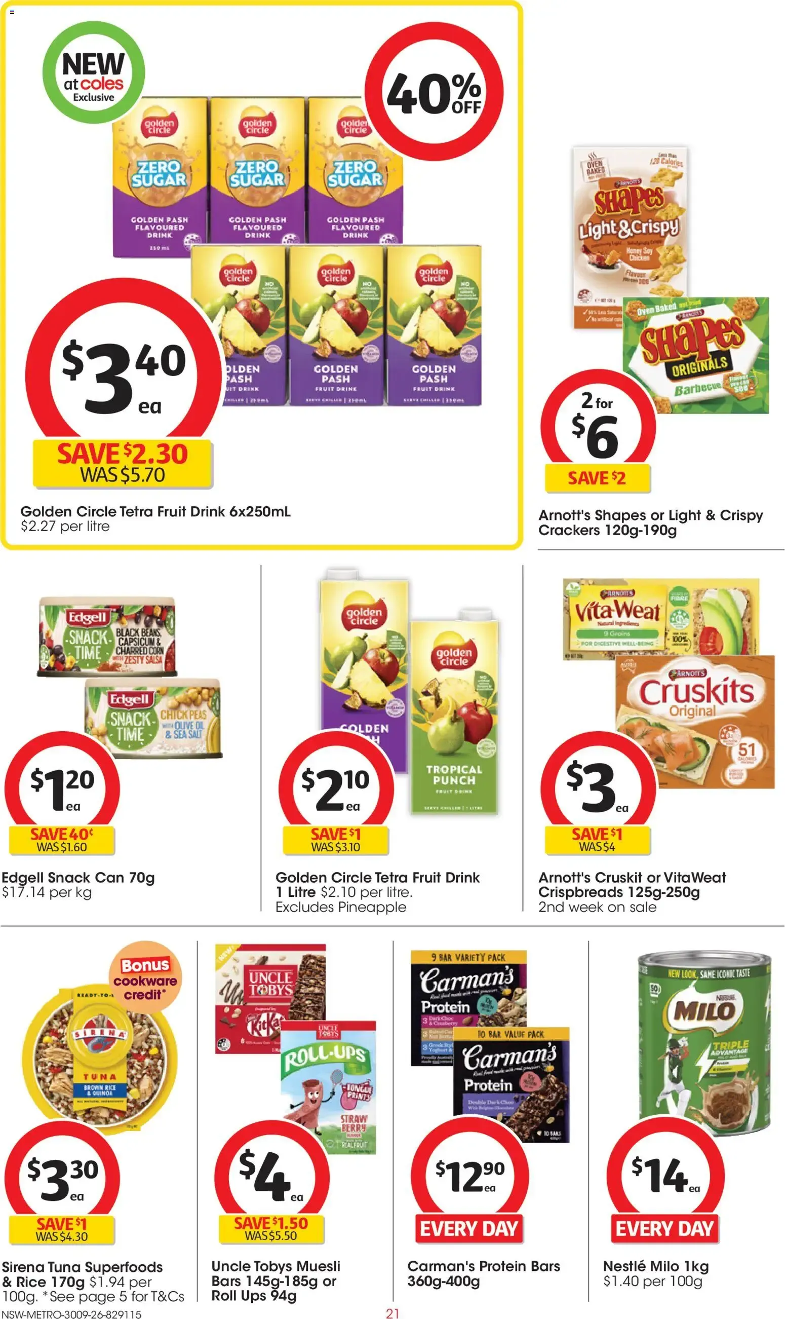 Coles catalogue valid from 30/09/2026 > Online Australia - Catalogue valid from 30 September to 6 October 2026 - page 21