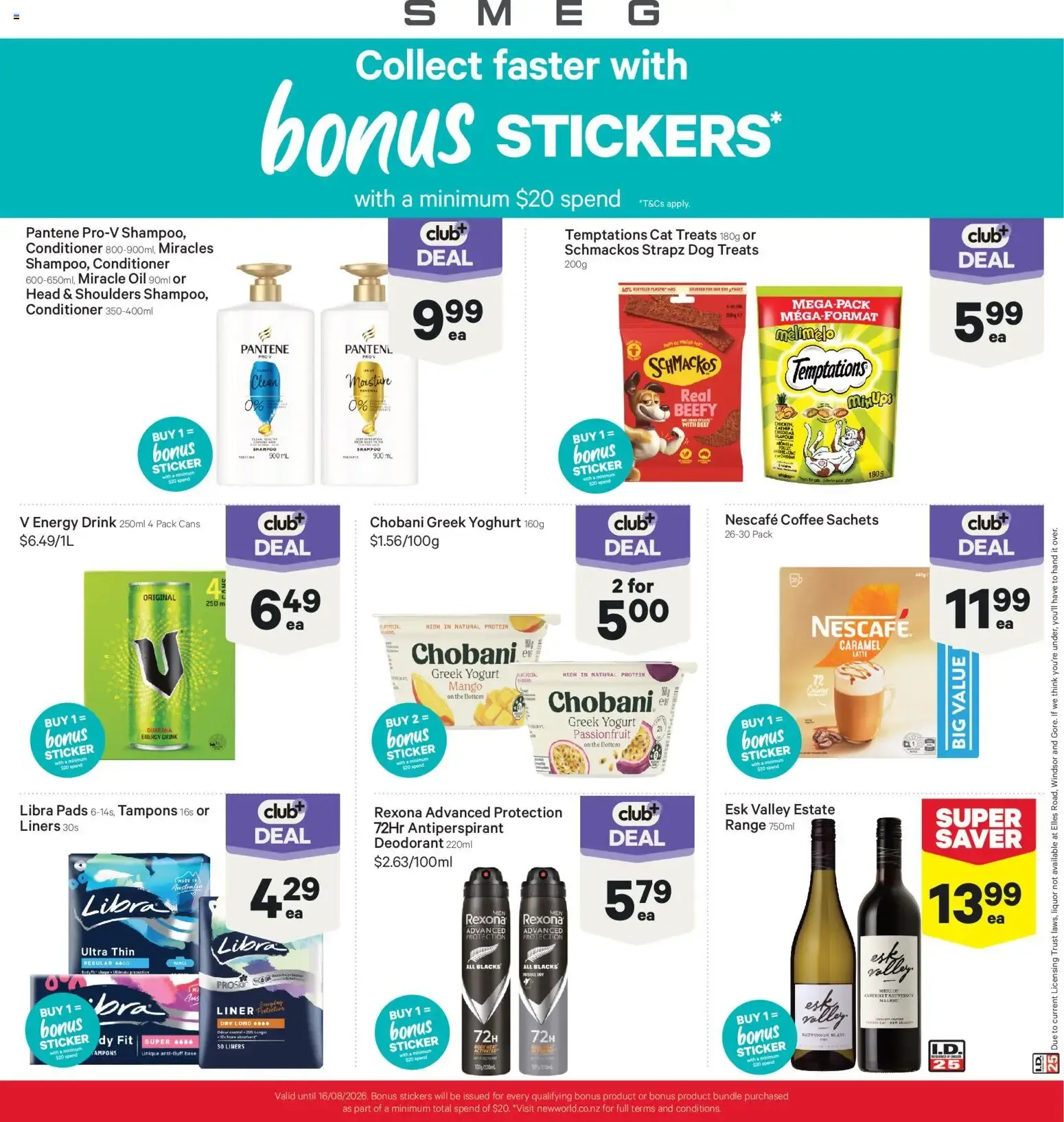 New World South Island: Ofertas Semanales y Promoción Cuchillos SMEG from 10 August to 16 August 2026 - Catalogue Page 4