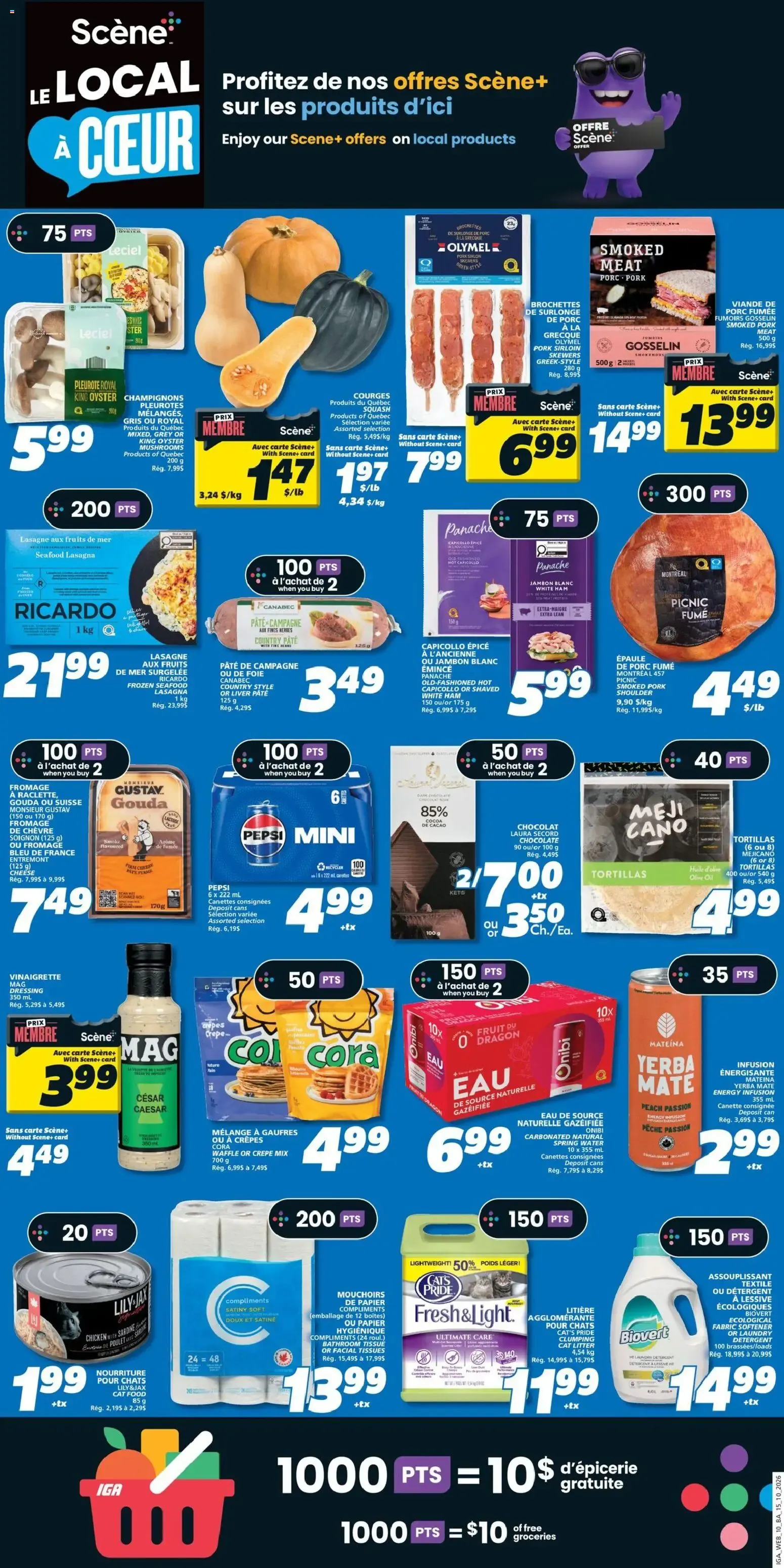 IGA weekly flyer / circulaire from Oct 15, 2026 > weekly specials & deals from October 15 to October 21 2026 - flyer page 13