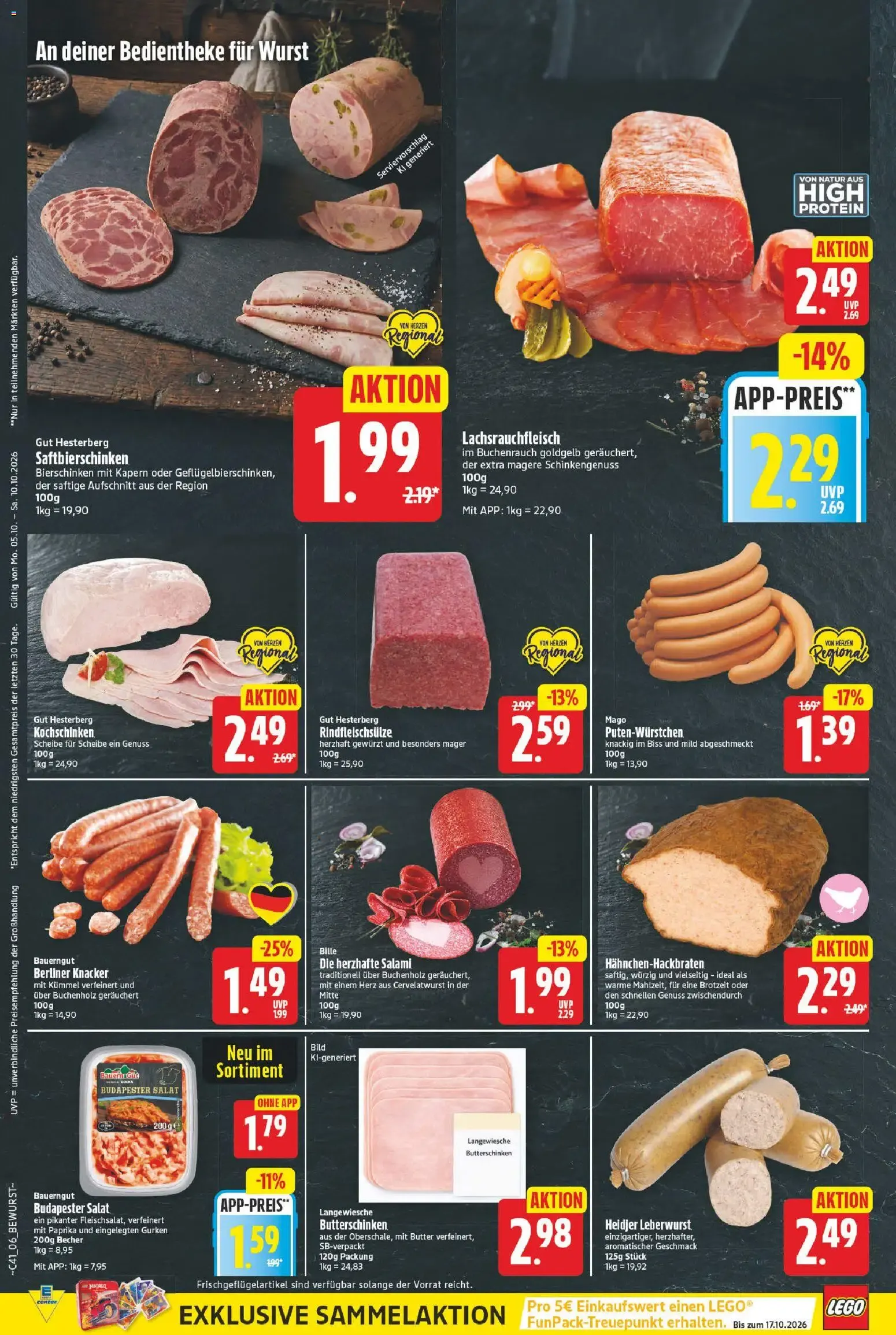 E center Prospekt (ab 05.10.2026) zum Blättern von 5. Oktober bis 10. Oktober 2026 - Prospekt seite 6