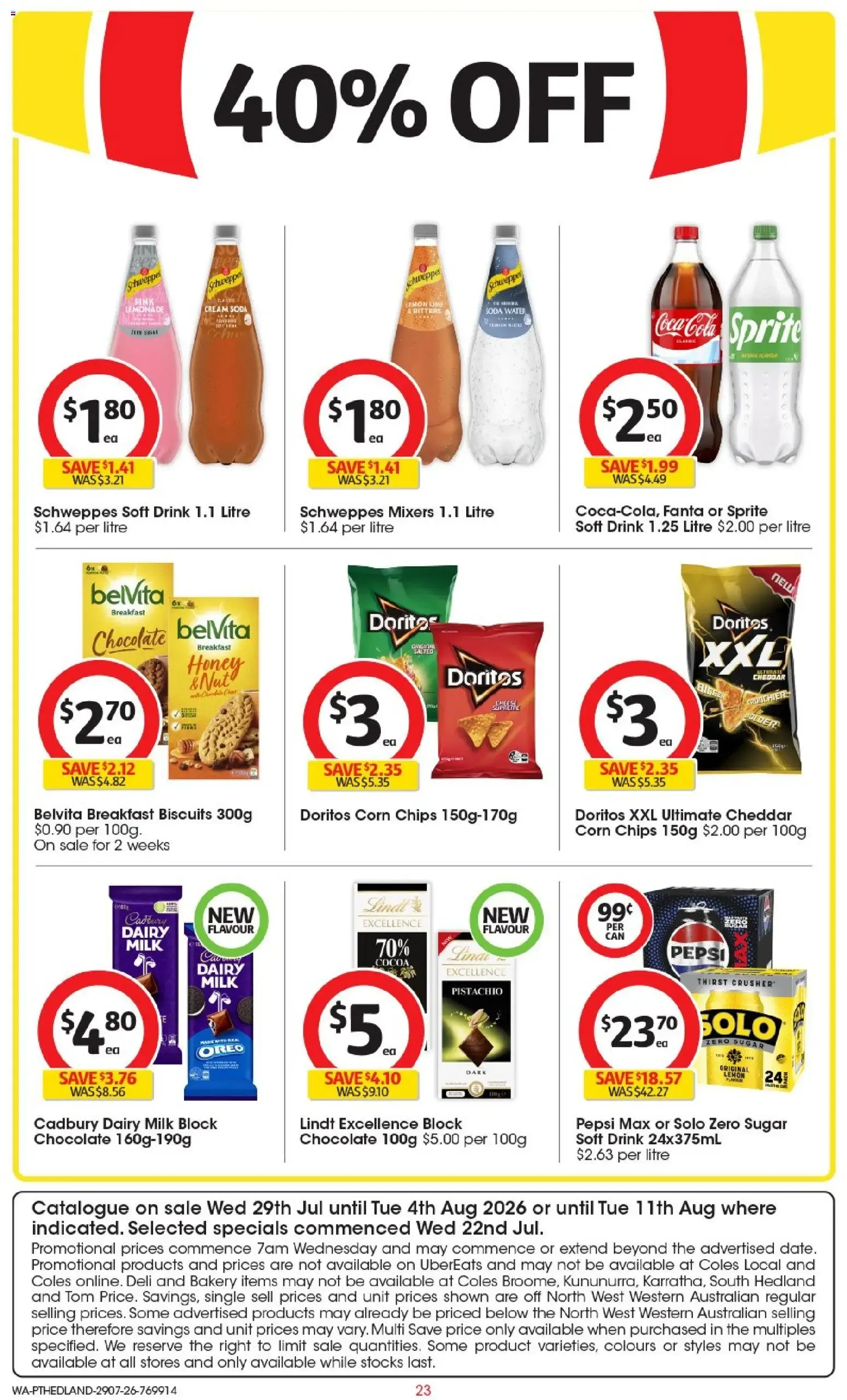 Coles PT Hedland Catalogue - Catalogue valid from 29 July to 4 August 2026 - page 23