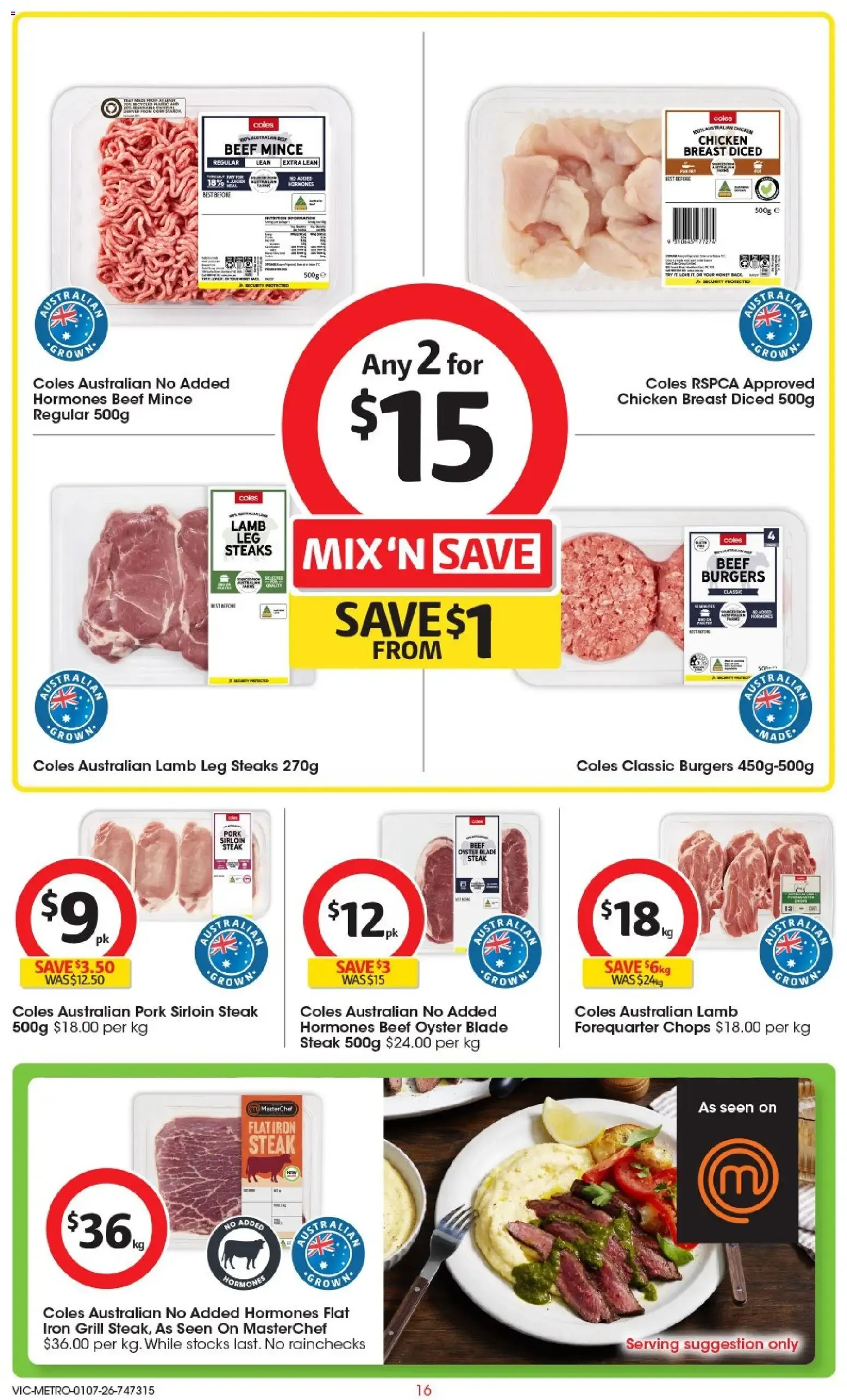 Coles catalogue valid from 01/07/2026 > Online Australia - Catalogue valid from 1 July to 7 July 2026 - page 16