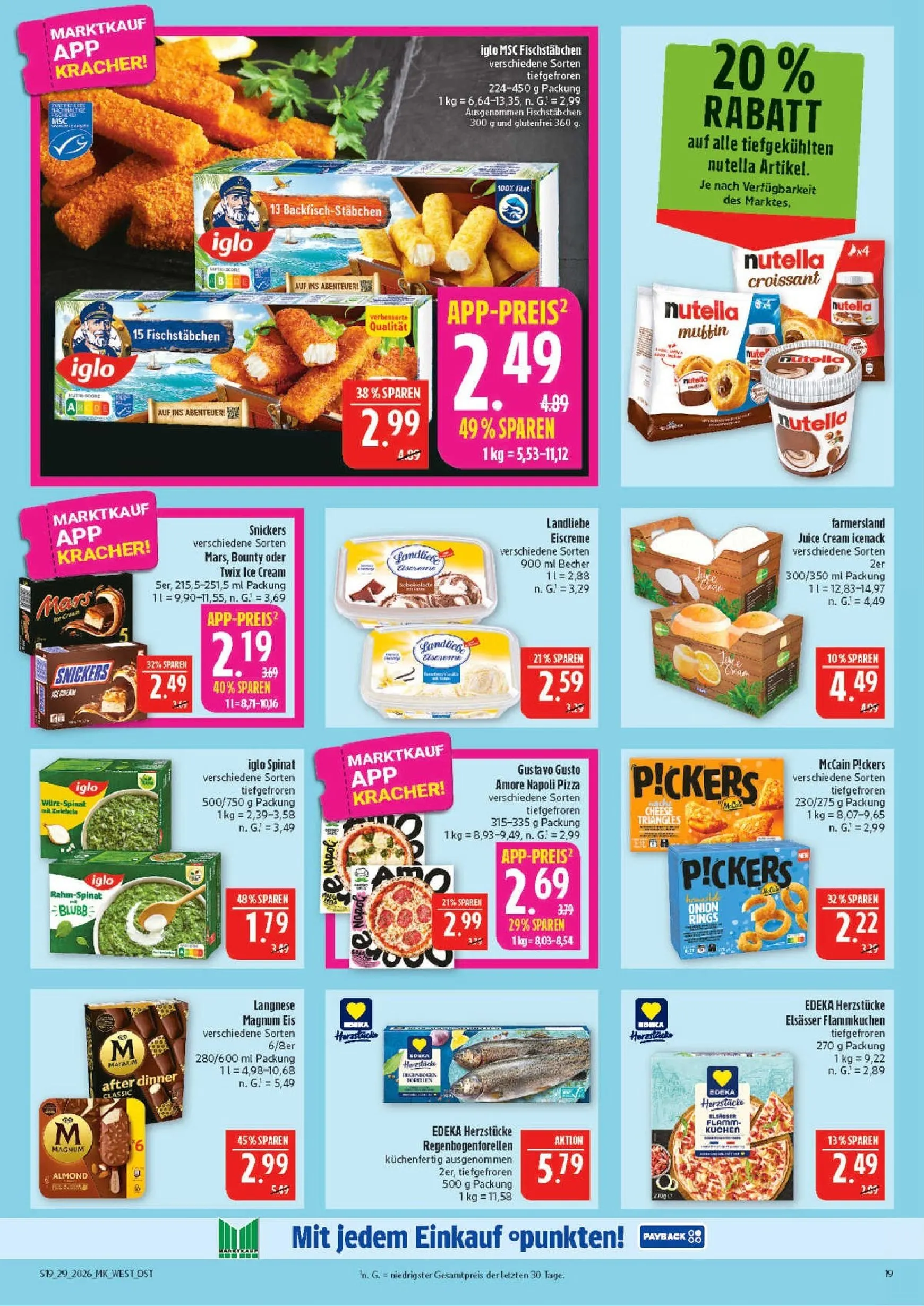 Marktkauf Prospekt – von Montag 13.07.2026 bis Samstag 18.07.2026 von 13. Juli bis 18. Juli 2026 - Prospekt seite 19