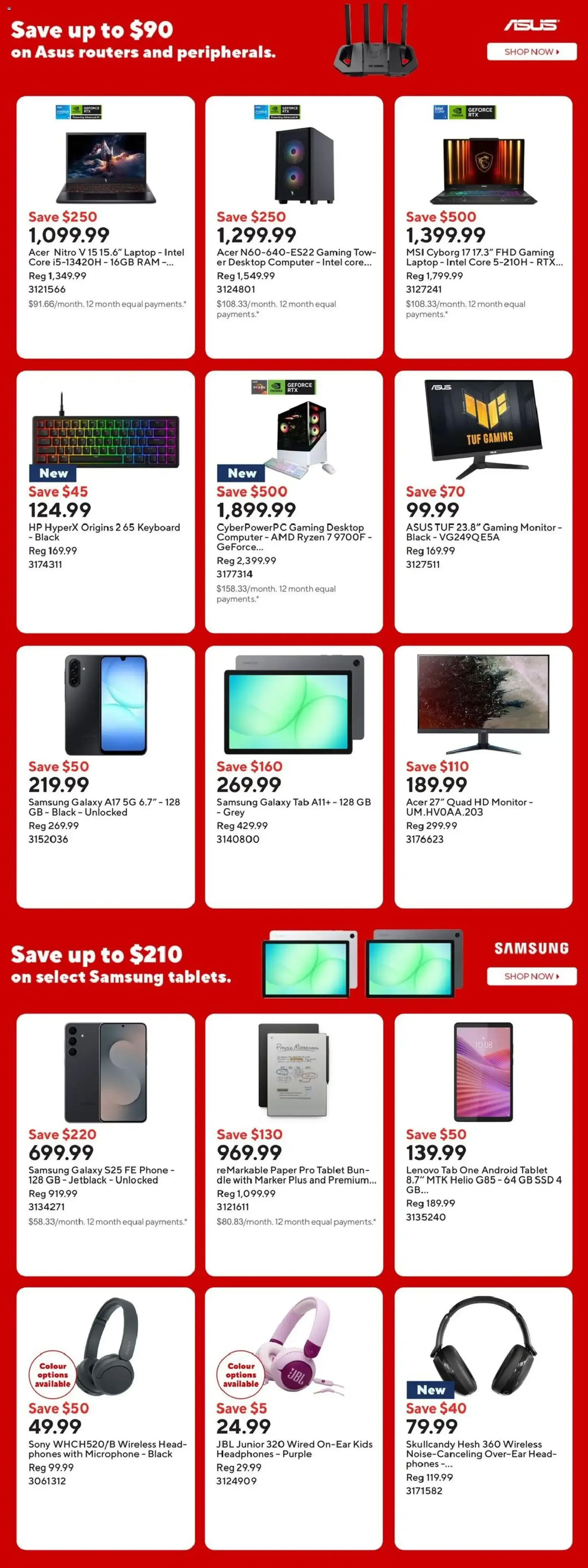 Staples.ca Shop Now from August 28 to September 3 2026 - flyer page 12