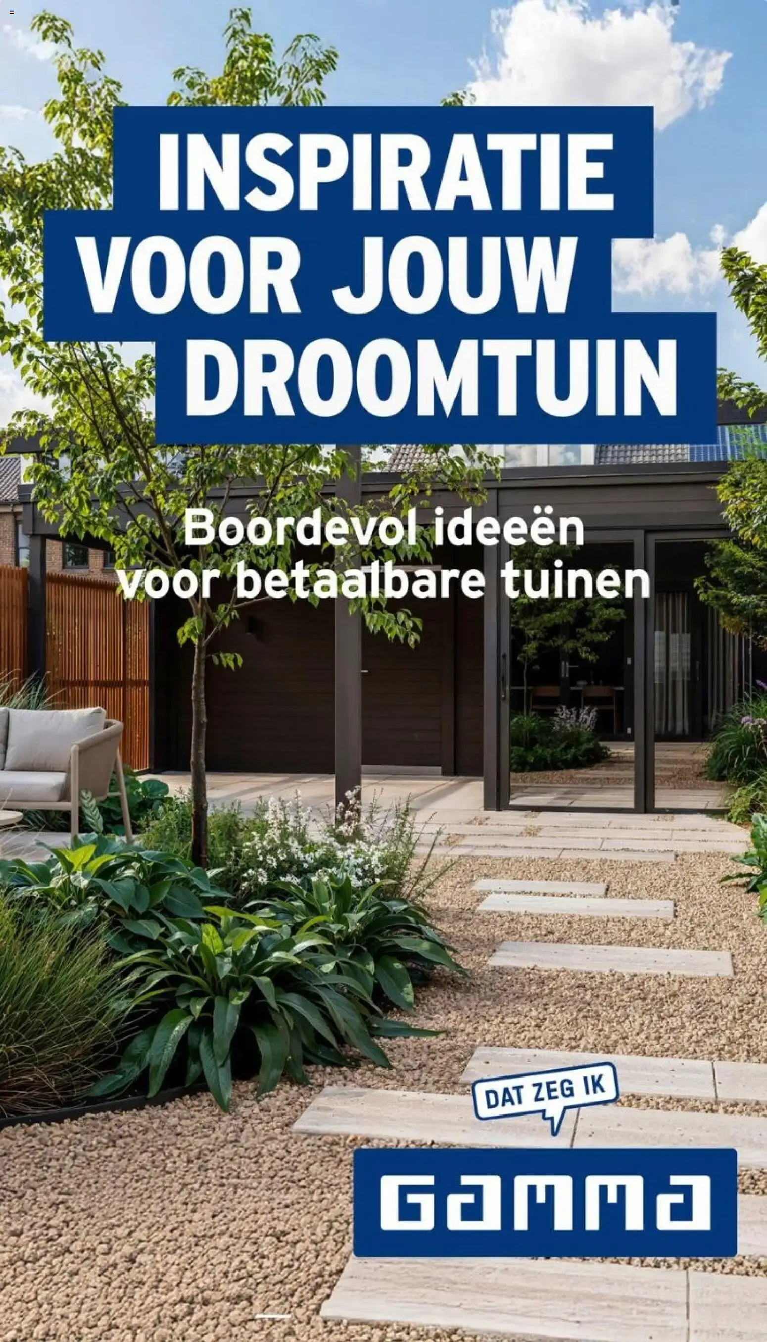 INSPIRATIE VOOR JOUW DROOMTUIN van 26 februari tot 31 december 2026 - Folder pagina 1