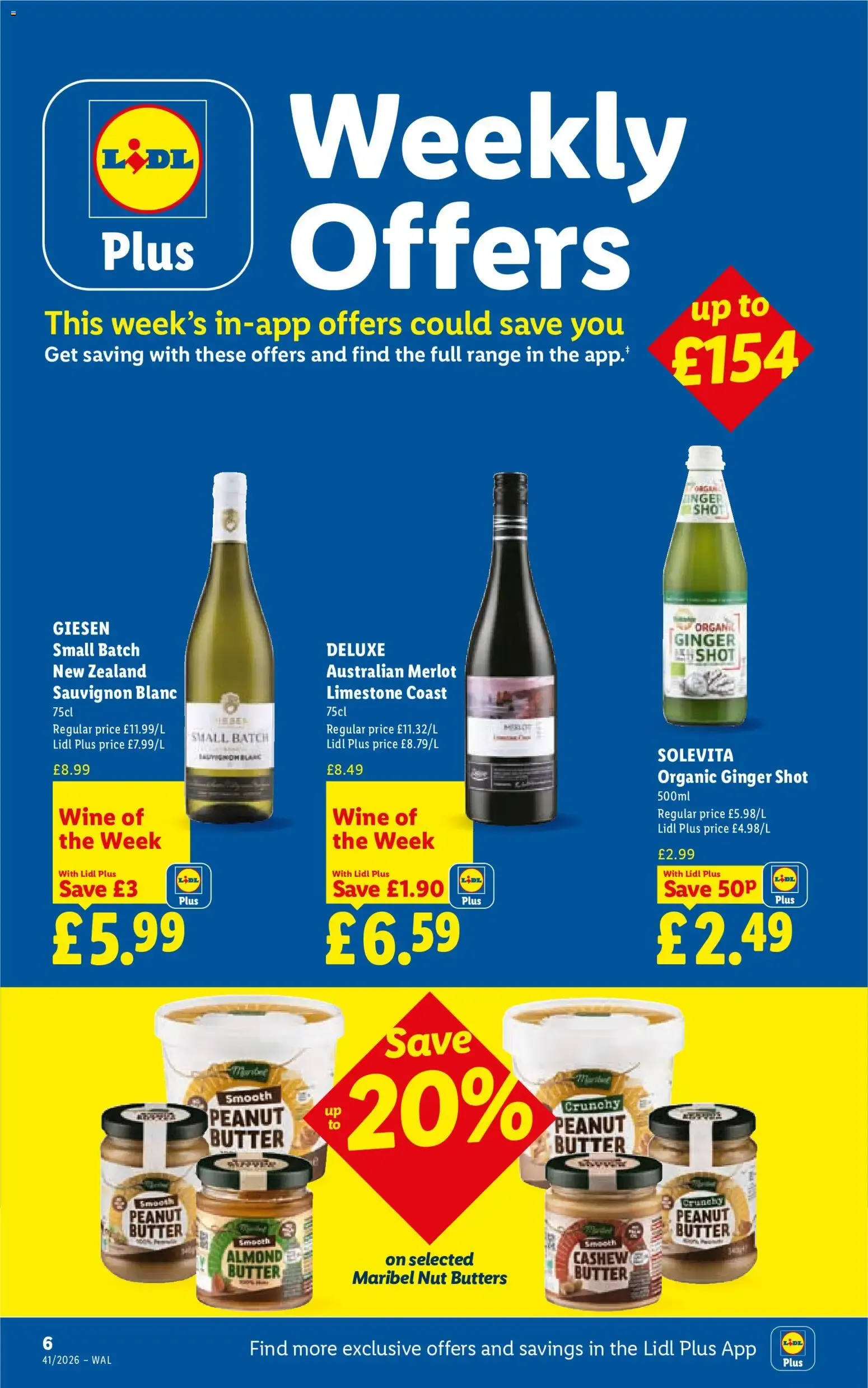 Weekly offers Lidl Wales (08/10/2026 - 14/10/2026) - Offers Online from 8 October to 14 October 2026 - Catalogue Page 6