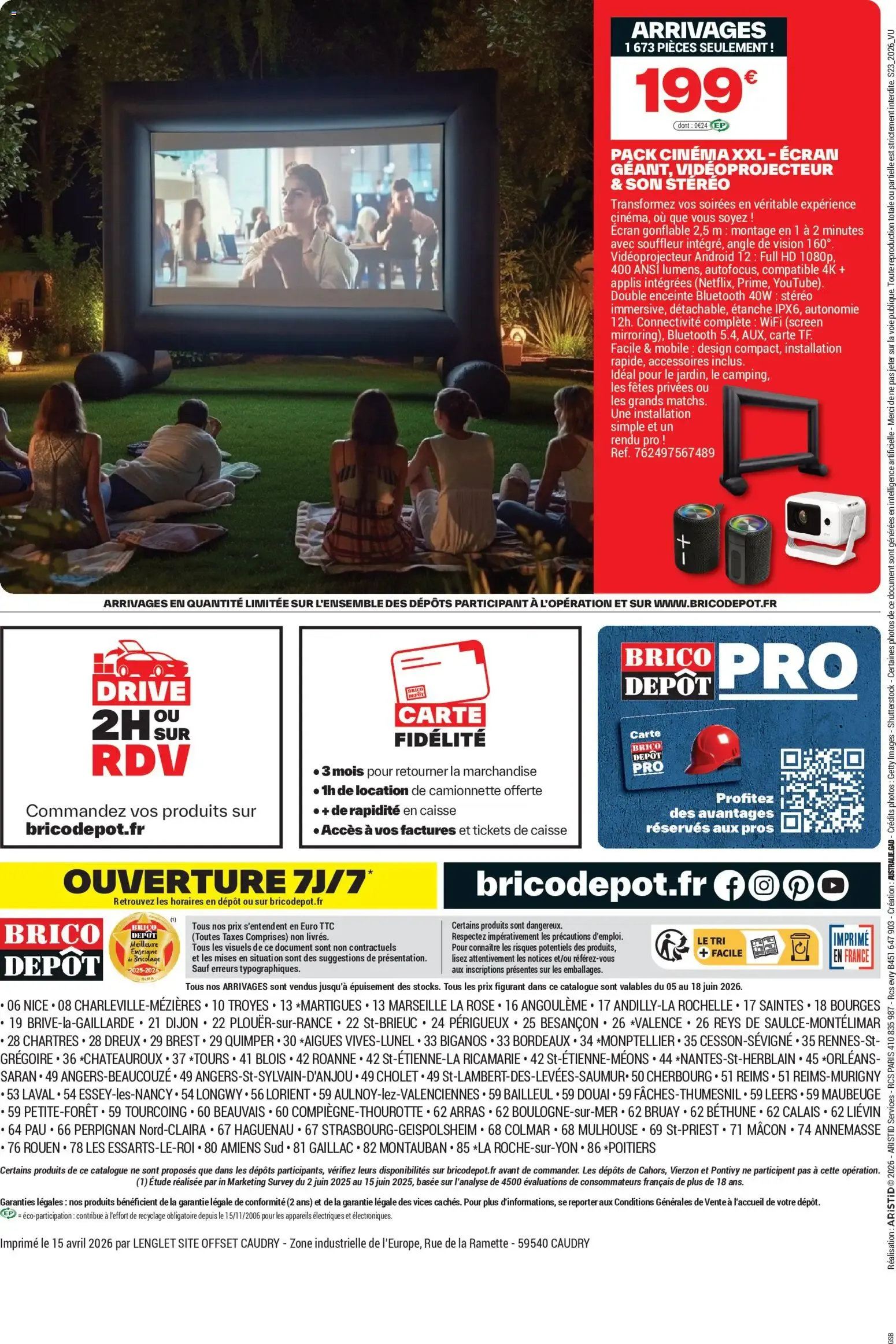 Brico Dépôt catalogue à partir du 05/06/2026 - promo en ligne du 5 juin au 18 juin 2026 - Catalogue page 12