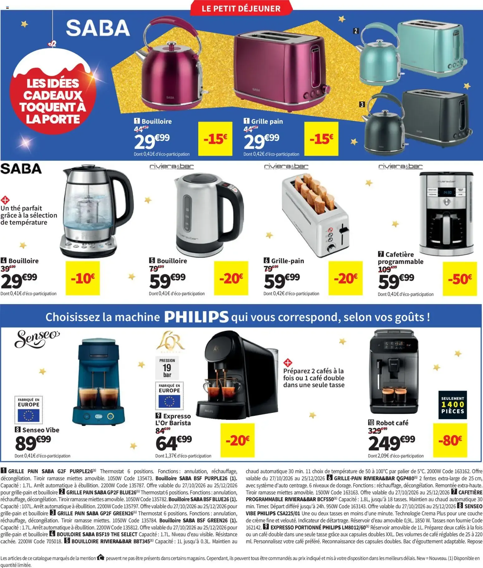 Conforama - Promos de Noël du 27 octobre au 25 décembre 2026 - Catalogue page 46