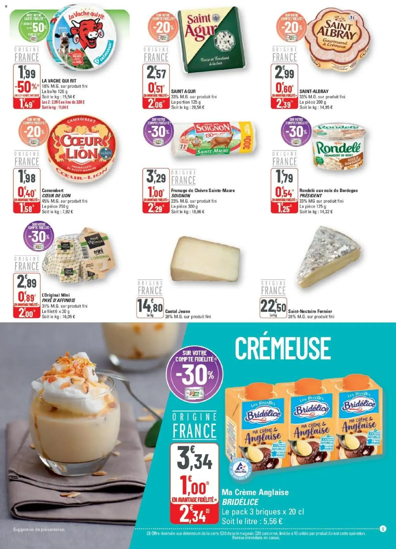 G20 Supermarchés catalogue à partir du 23/09/2026 - promo en ligne du 23 septembre au 4 octobre 2026 - Catalogue page 5