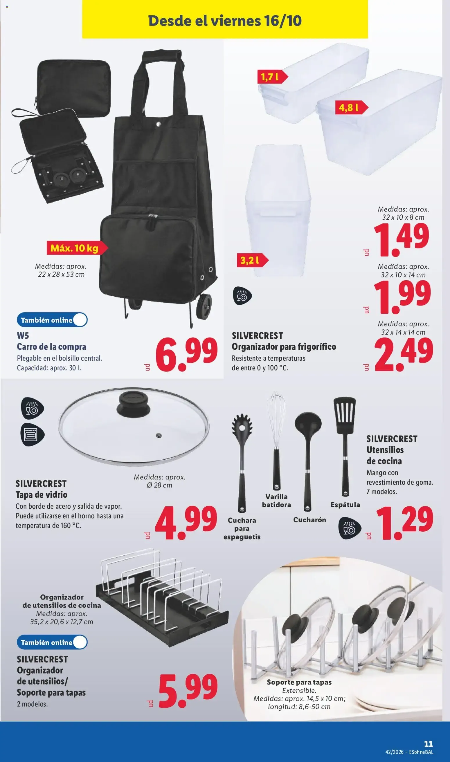 Catálogo de Lidl folleto de bazar del 12/10/2026 | Ofertas 12 de octubre al 18 de octubre 2026 - Página 31
