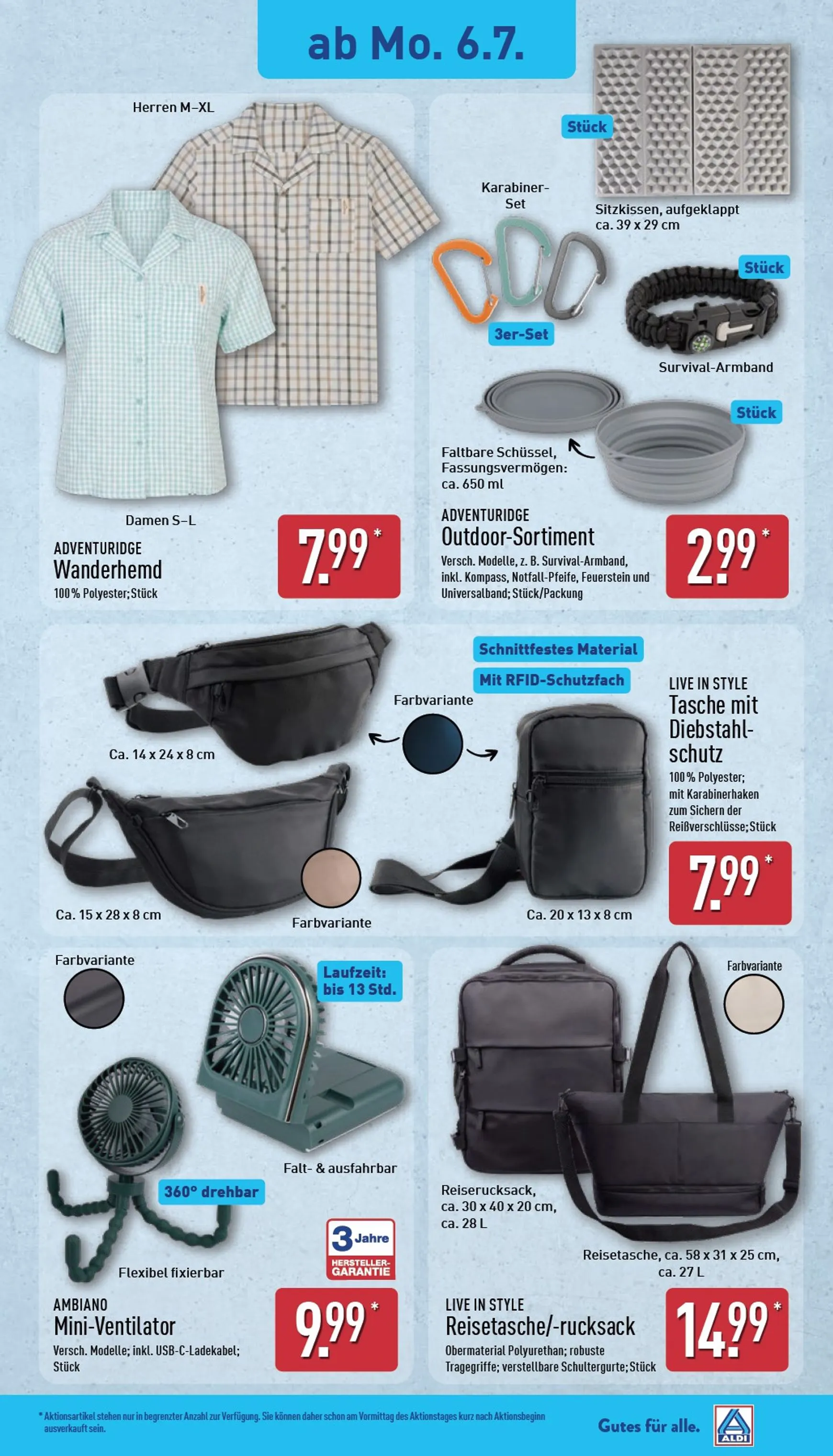 ALDI NORD - Ausblick Prospekt nächste Woche – von Montag 06.07.2026 bis Samstag 11.07.2026 von 6. Juli bis 11. Juli 2026 - Prospekt seite 8