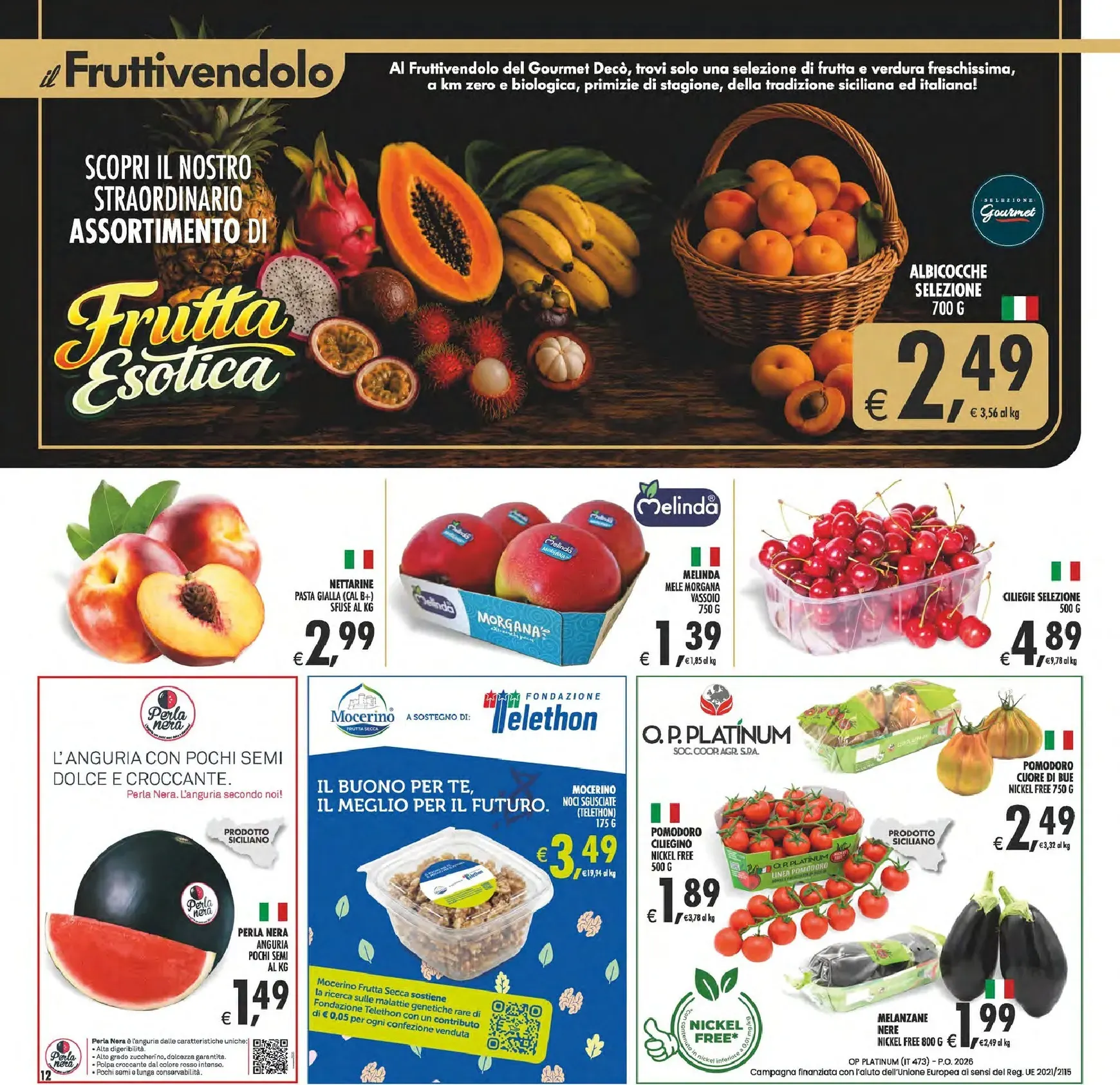 Volantino attuale di Decò - Gourmet valido dal martedì 09/06/2026 al giovedì 18/06/2026 da 9 giugno a 18 giugno di 2026 - Pagina del volantino 12