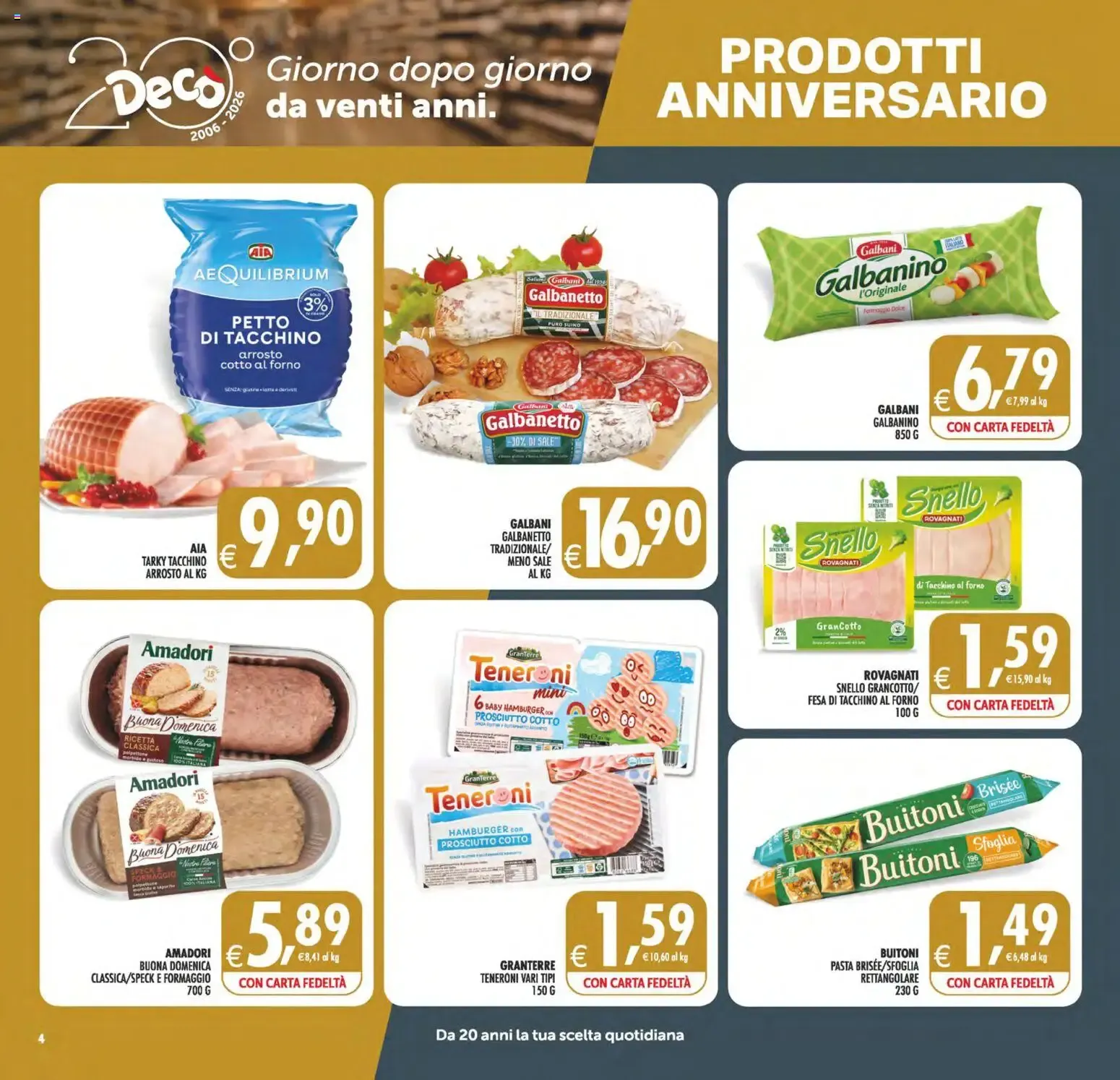 Nuovo Decò volantino Maxistore, Supermercati Lipari dal 23/10/2026 > offerte anteprima 🛍️ da 23 ottobre a 2 novembre di 2026 - Pagina del volantino 4