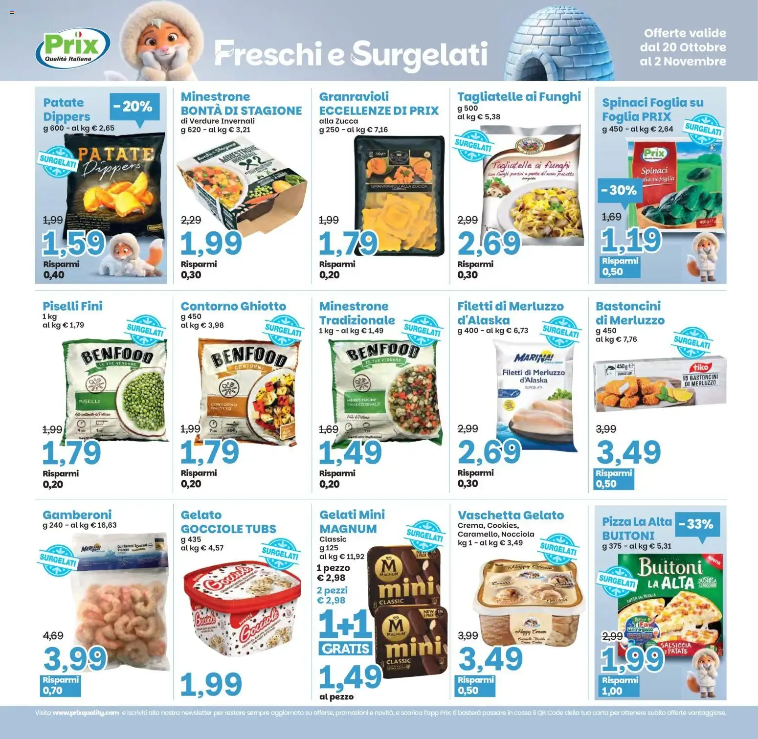 Offerte Prix: Tanti Prodotti a 0,99 da 20 ottobre a 2 novembre di 2026 - Pagina del volantino 16