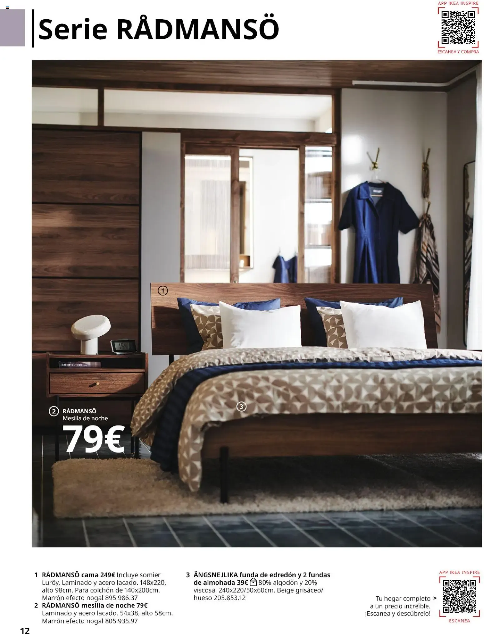 Catálogo de IKEA - Guía de Compra Muebles para el Dormitorio 1 de septiembre al 31 de enero 2027 - Página 12