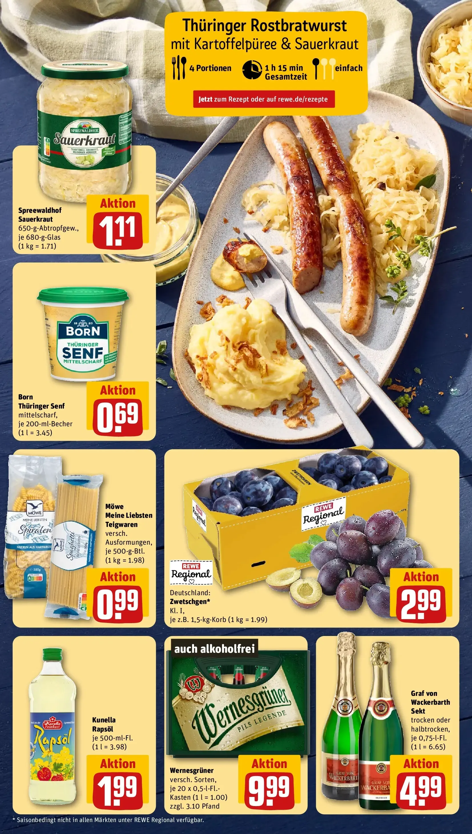 REWE Prospekt ab 27.07.2026 zum Blättern » Angebote von 27. Juli bis 2. August 2026 - Prospekt seite 4