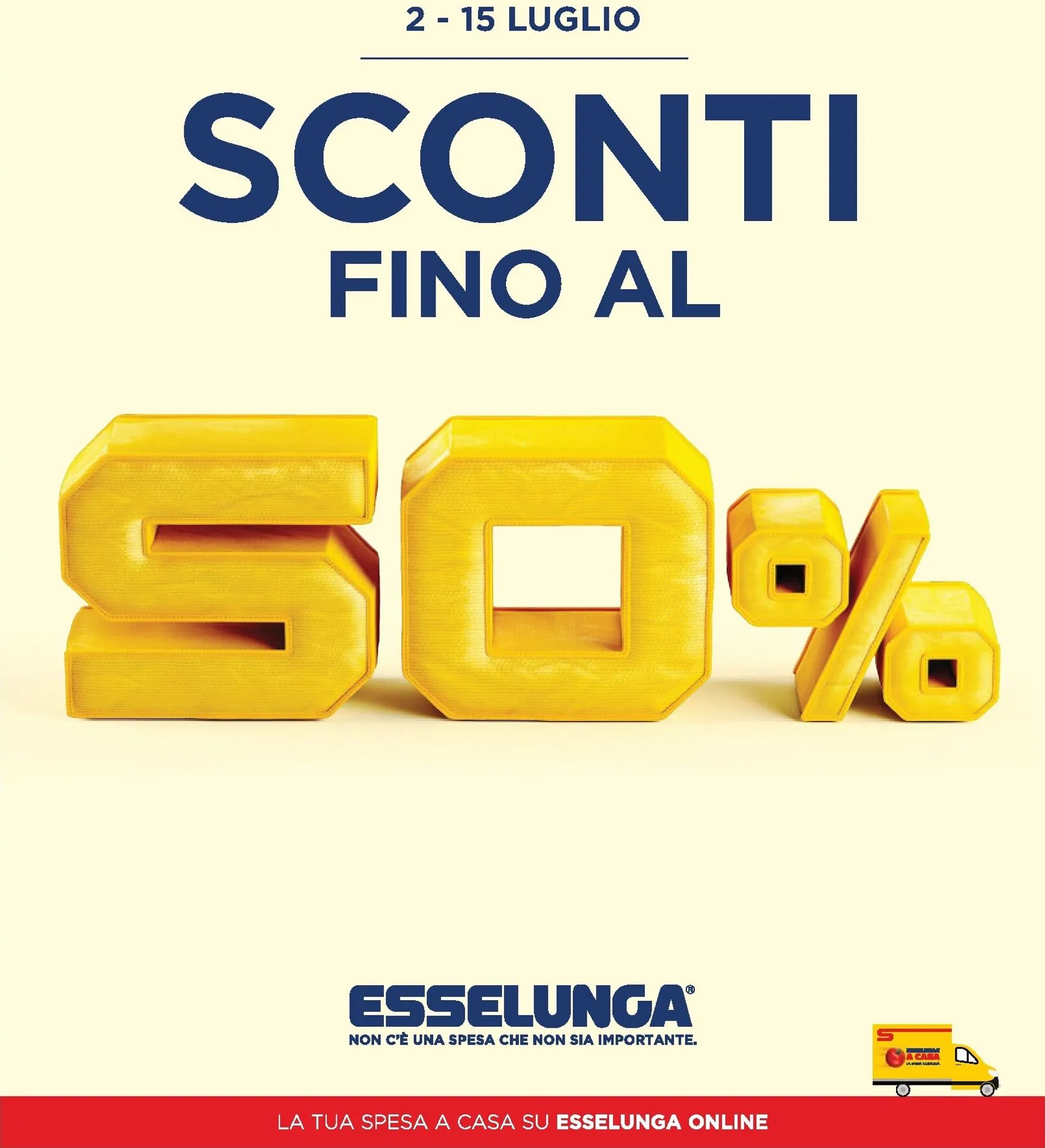 Volantino attuale di Esselunga - Sconti valido dal giovedì 02/07/2026 al mercoledì 15/07/2026 da 2 luglio a 15 luglio di 2026 - Pagina del volantino 1