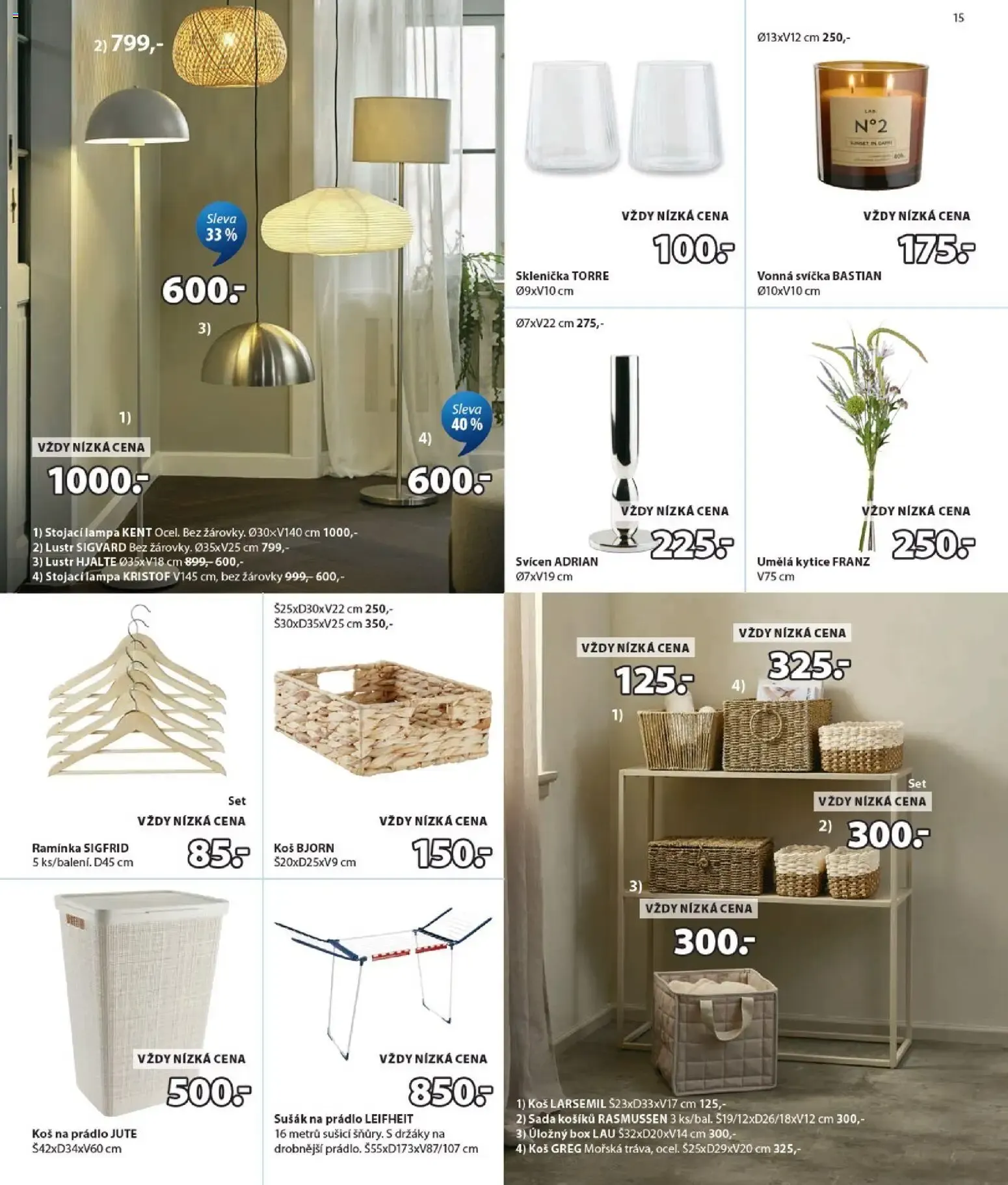 JYSK Scandinavian Sleeping & Living - Skvělá nabídka pro vaši domácnost - 26. srpna 15. září 2026 - Page 15