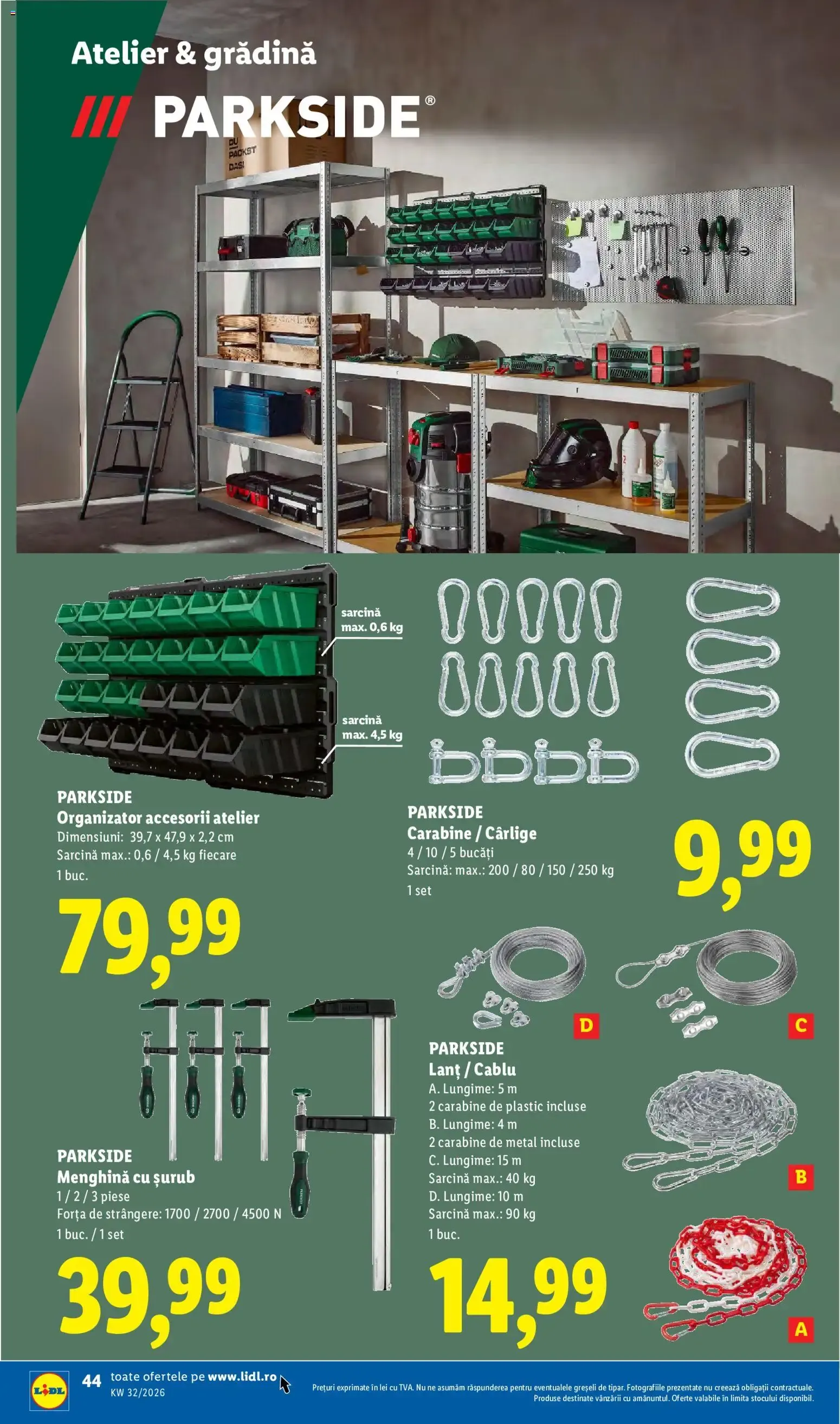 Catalog Catalog LIDL 03.08.2026 - Oferta și Revista online de la 3 august până la 9 august 2026 - Revista Pagina 44