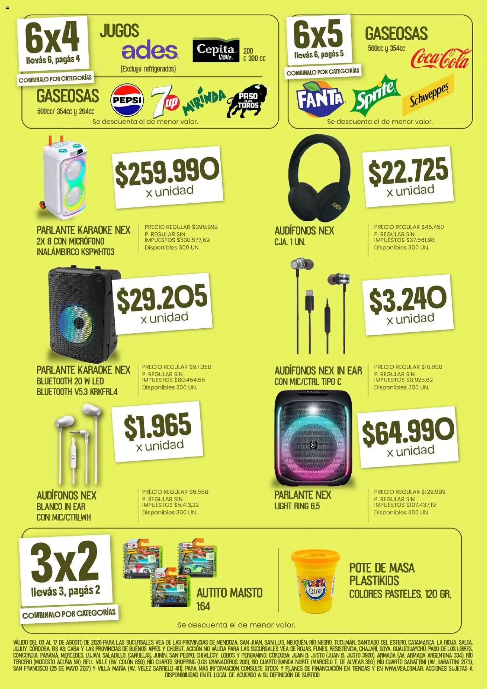Ofertas de Vea - Folleto Especial Día del Niño Vea del 03/08/2026 - 17/08/2026 3 de agosto al 17 de agosto 2026 - Página 7 del catálogo