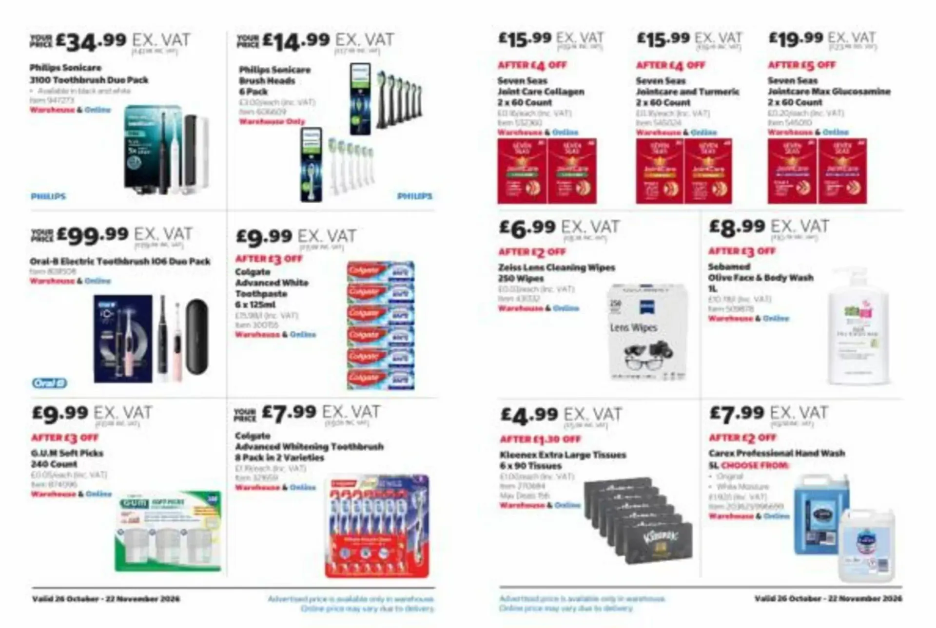 Costco leaflet from 26 October to 22 November 2026 - Catalogue Page 14