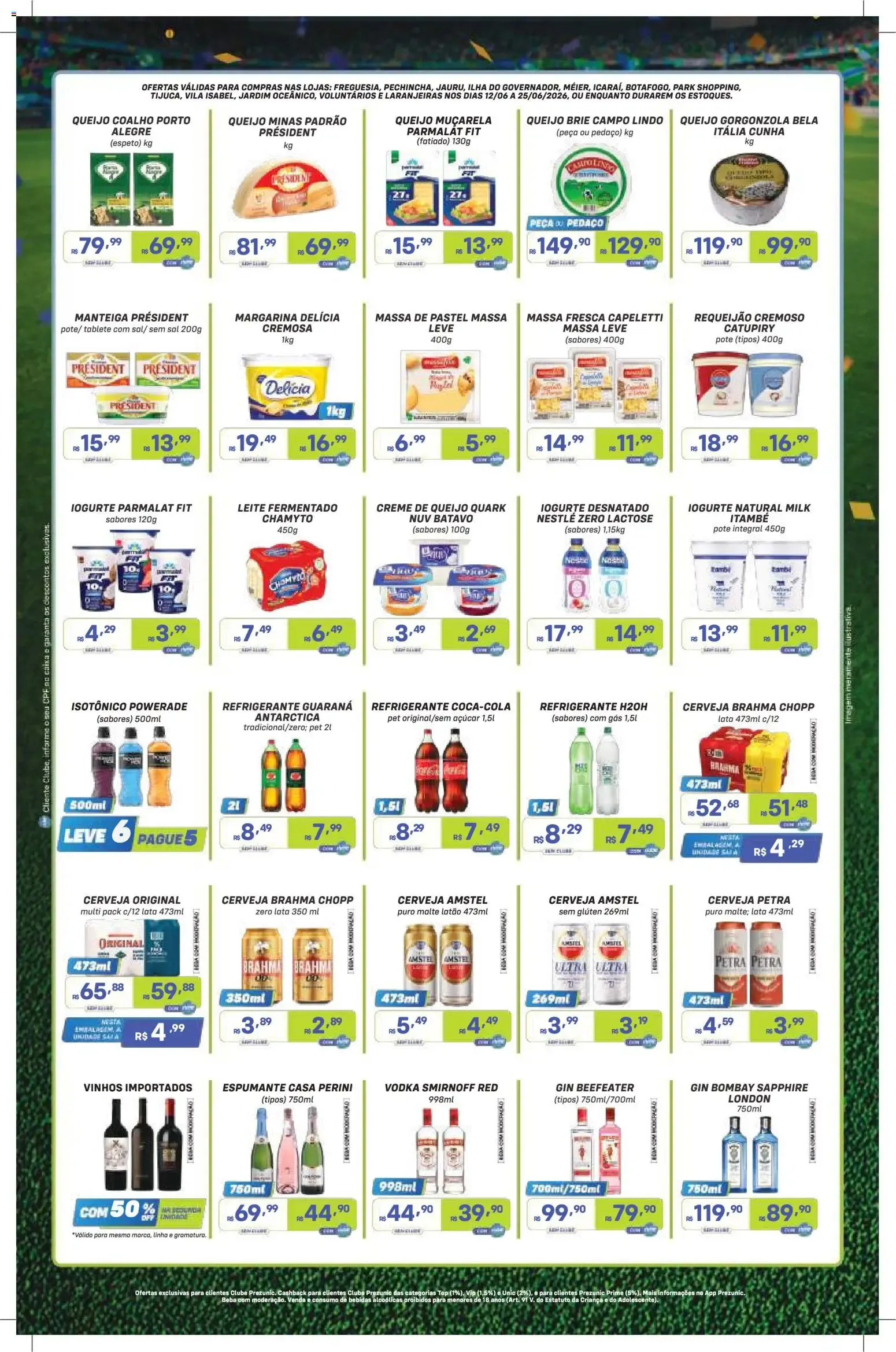 Encarte de Prezunic ofertas Copa de 12/06/2026 | Promoções Online 12 de junho até 25 de junho 2026 - Pagina 6