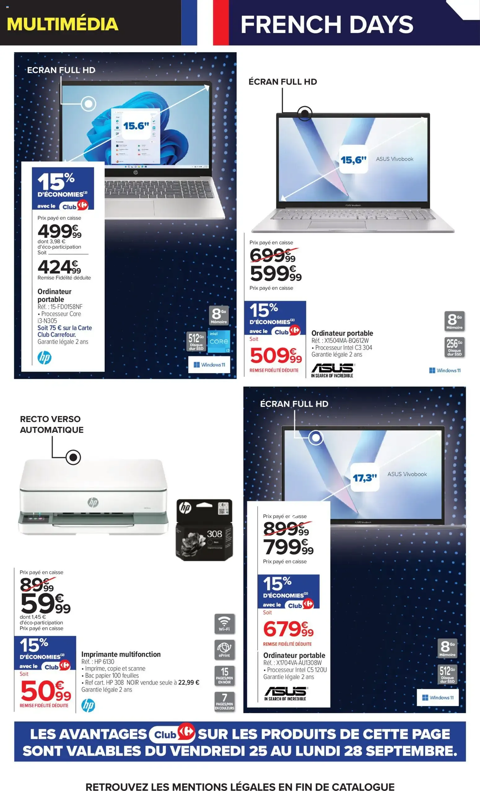 Carrefour Passez l'automne connecté à vos envies à partir du 25/09/2026 - promo en ligne du 25 septembre au 12 octobre 2026 - Catalogue page 12