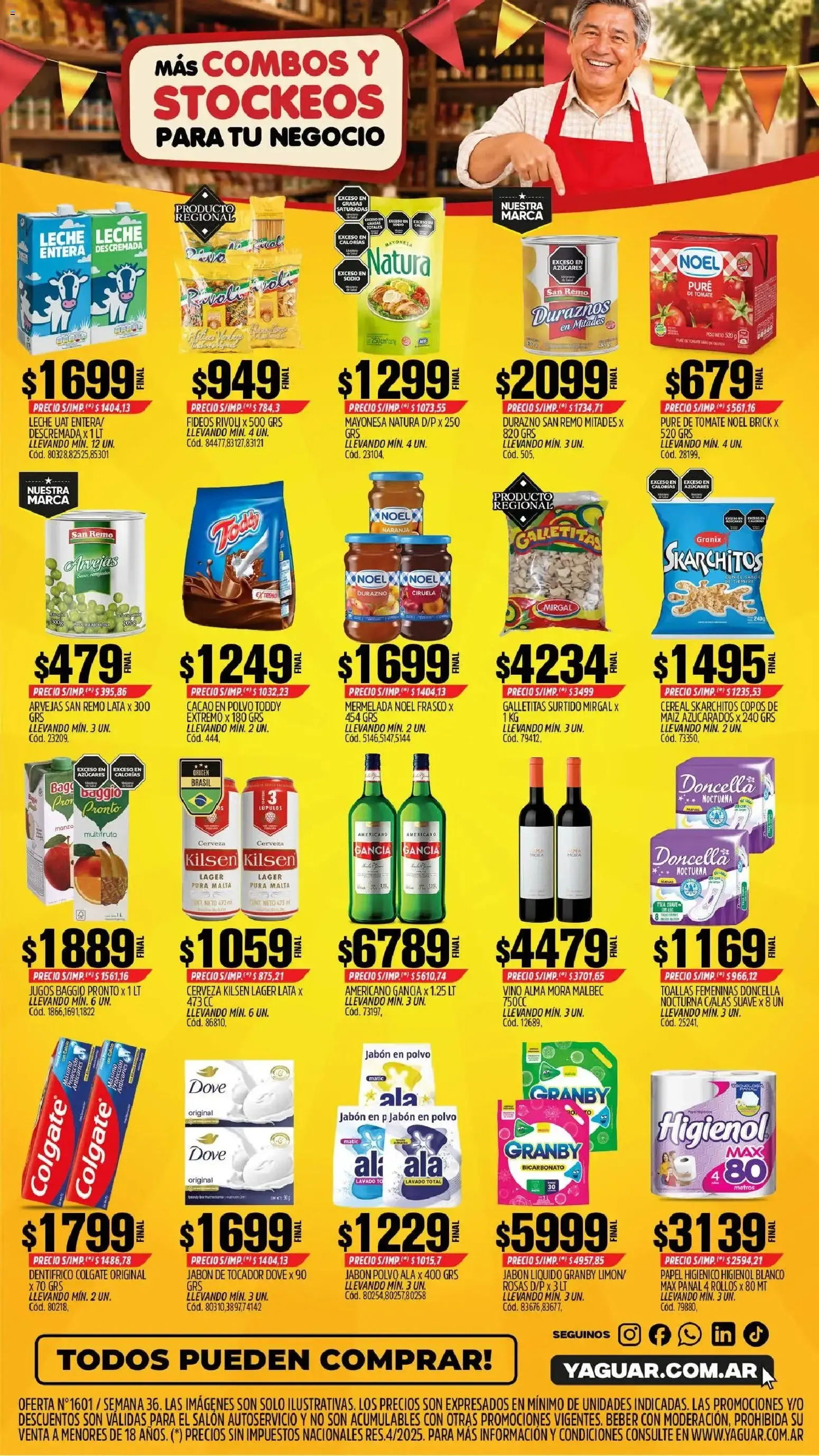 Ofertas de Mayorista Yaguar - Mes del Almacenero - Exclusivo para Salta 31 de agosto al 6 de septiembre 2026 - Página 2 del catálogo