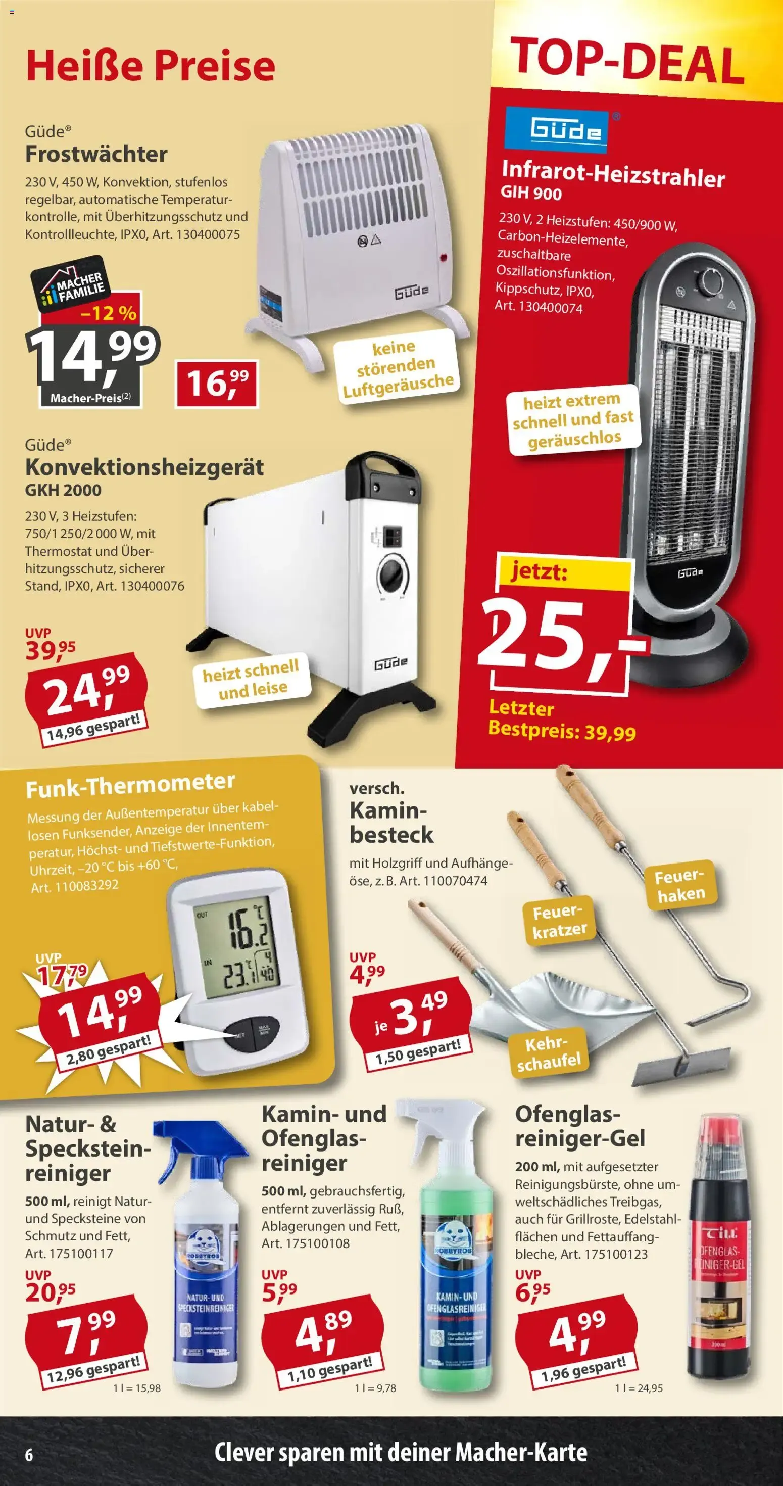 Sonderpreis Baumarkt Prospekt von 26. September bis 2. Oktober 2026 - Prospekt seite 6
