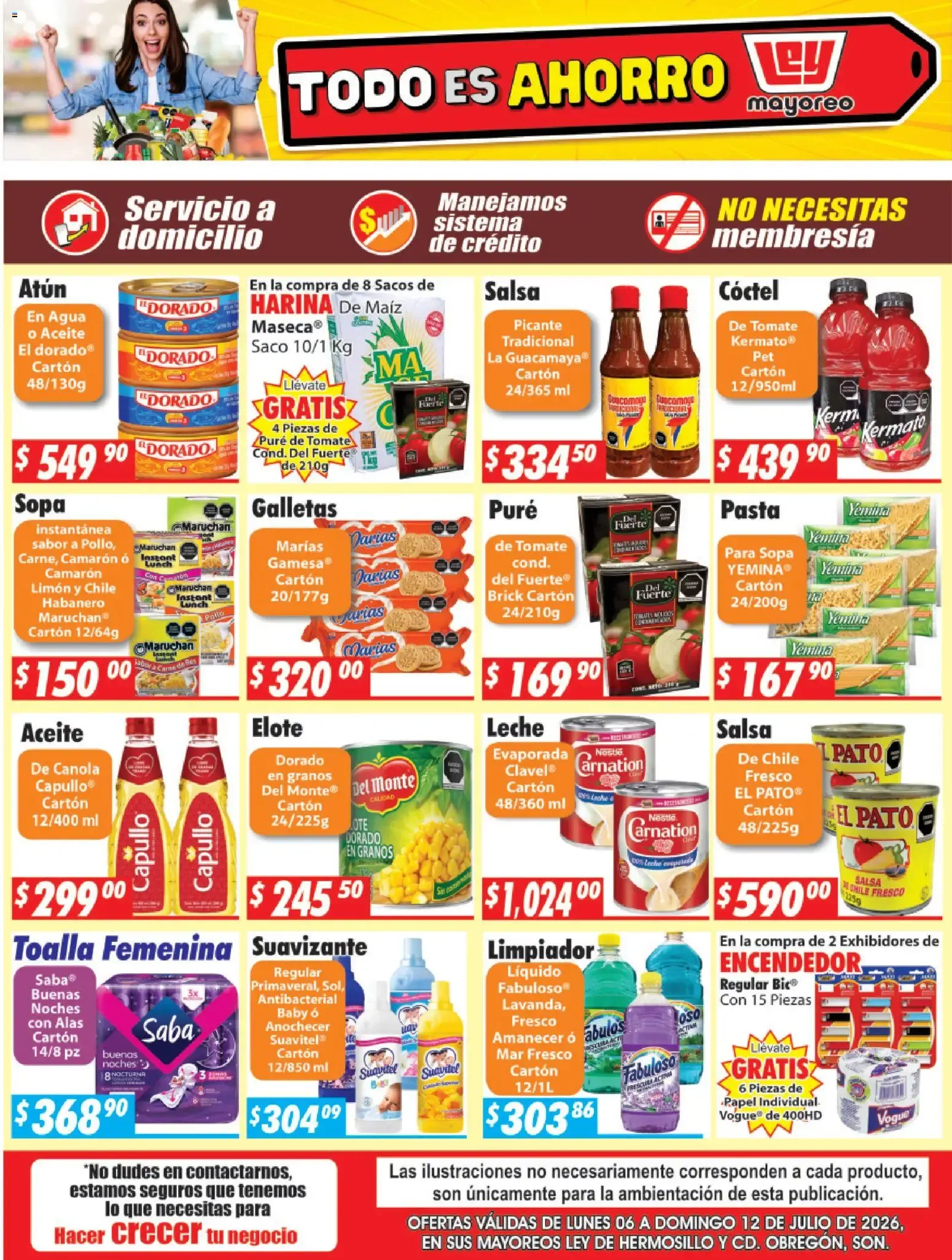 Catálogo de Ofertas de Mayoreo Casa Ley 6 de julio al 12 de julio 2026 - Pagina 4