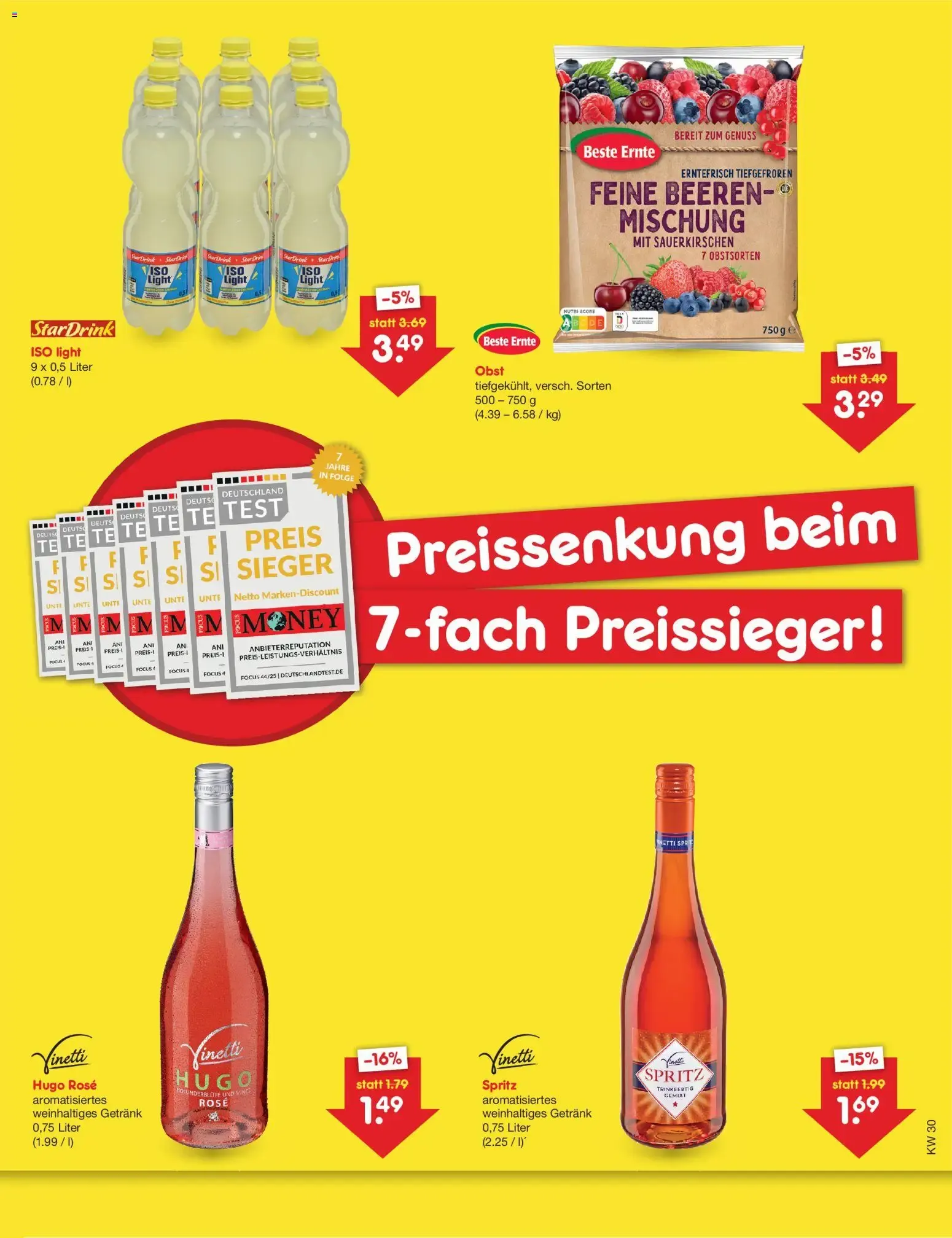 Netto Marken-Discount: Preissenkung beim 7-fach Preissieger! von 17. Juli bis 28. Juli 2026 - Prospekt seite 2