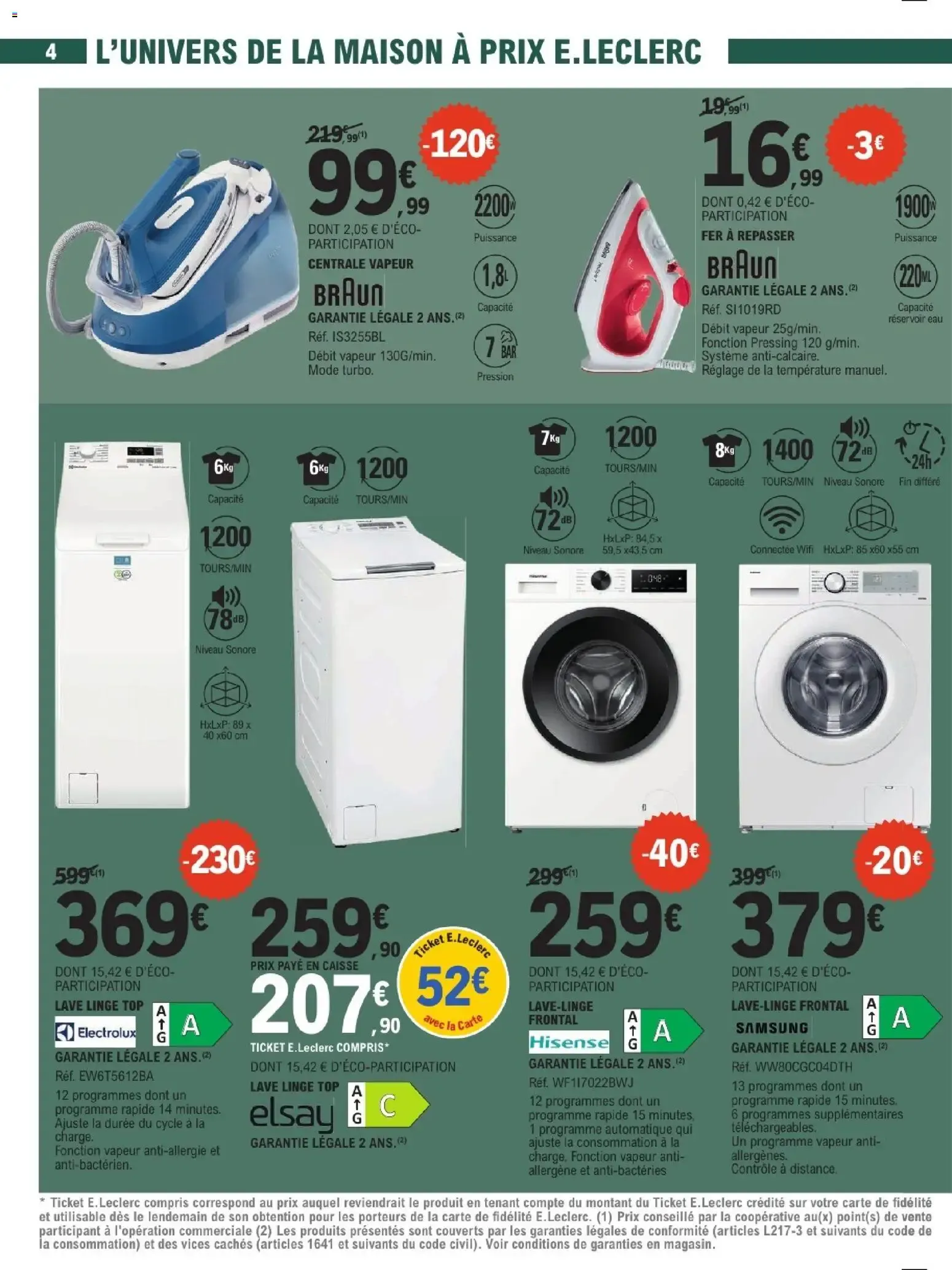 Catalogue E.Leclerc du 13/10/2026 | Nouveau promo prospectus du 13 octobre au 24 octobre 2026 - Catalogue page 4