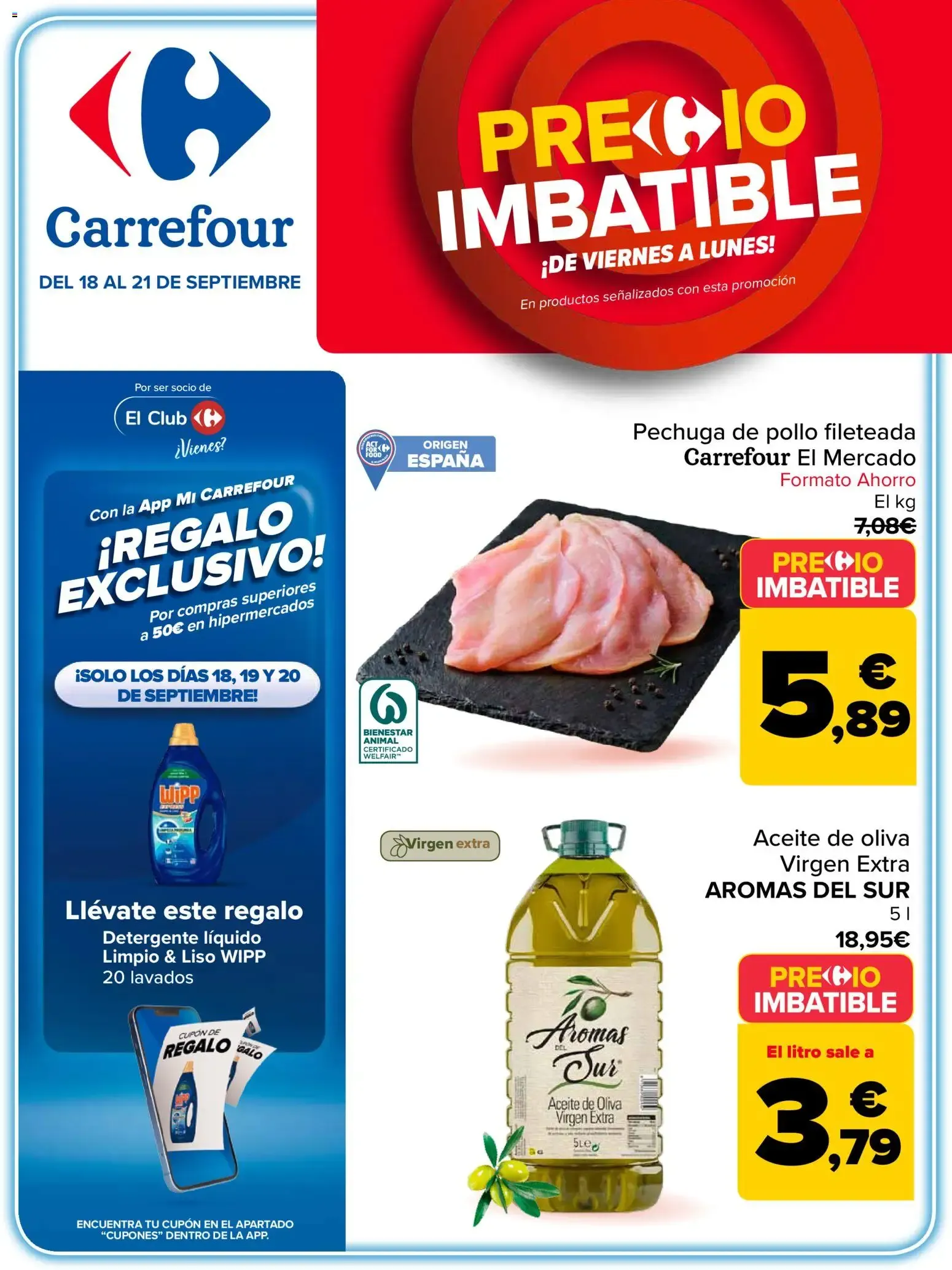Carrefour Precio Imbatible del 18/09/2026 | Catálogo
