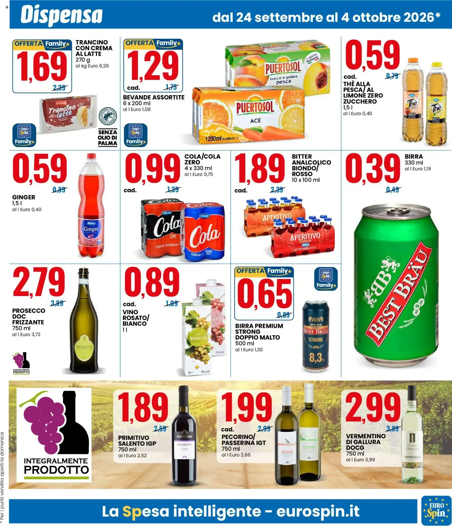 Volantino Eurospin dal 24/09/2026 > Nuovo Offerte > Anteprima da 24 settembre a 4 ottobre di 2026 - Pagina del volantino 7