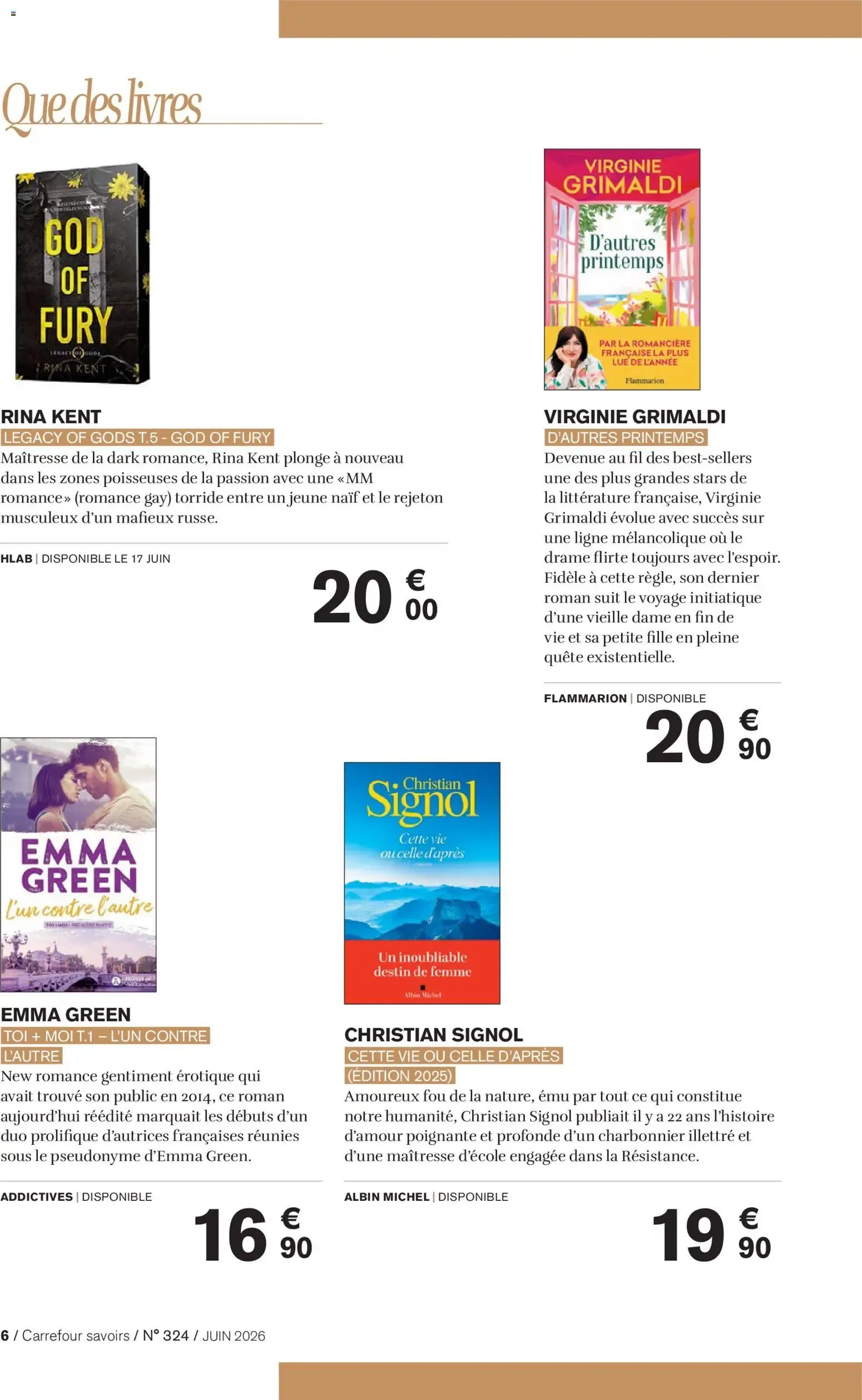 Carrefour Savoirs - Final Fantasy VII Rebirth du 1 juin au 30 juin 2026 - Catalogue page 6