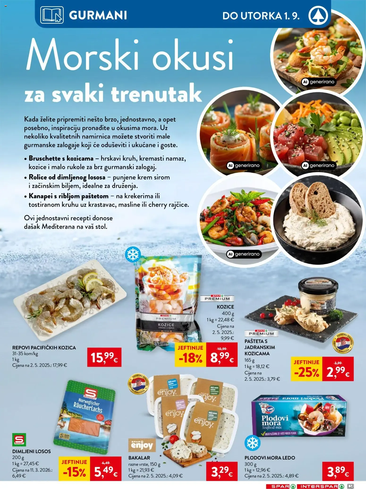 Katalog Interspar Katalog akcija od 26.08.2026 od 26. kolovoza do 1. rujna 2026. - Pregled Stranica 10