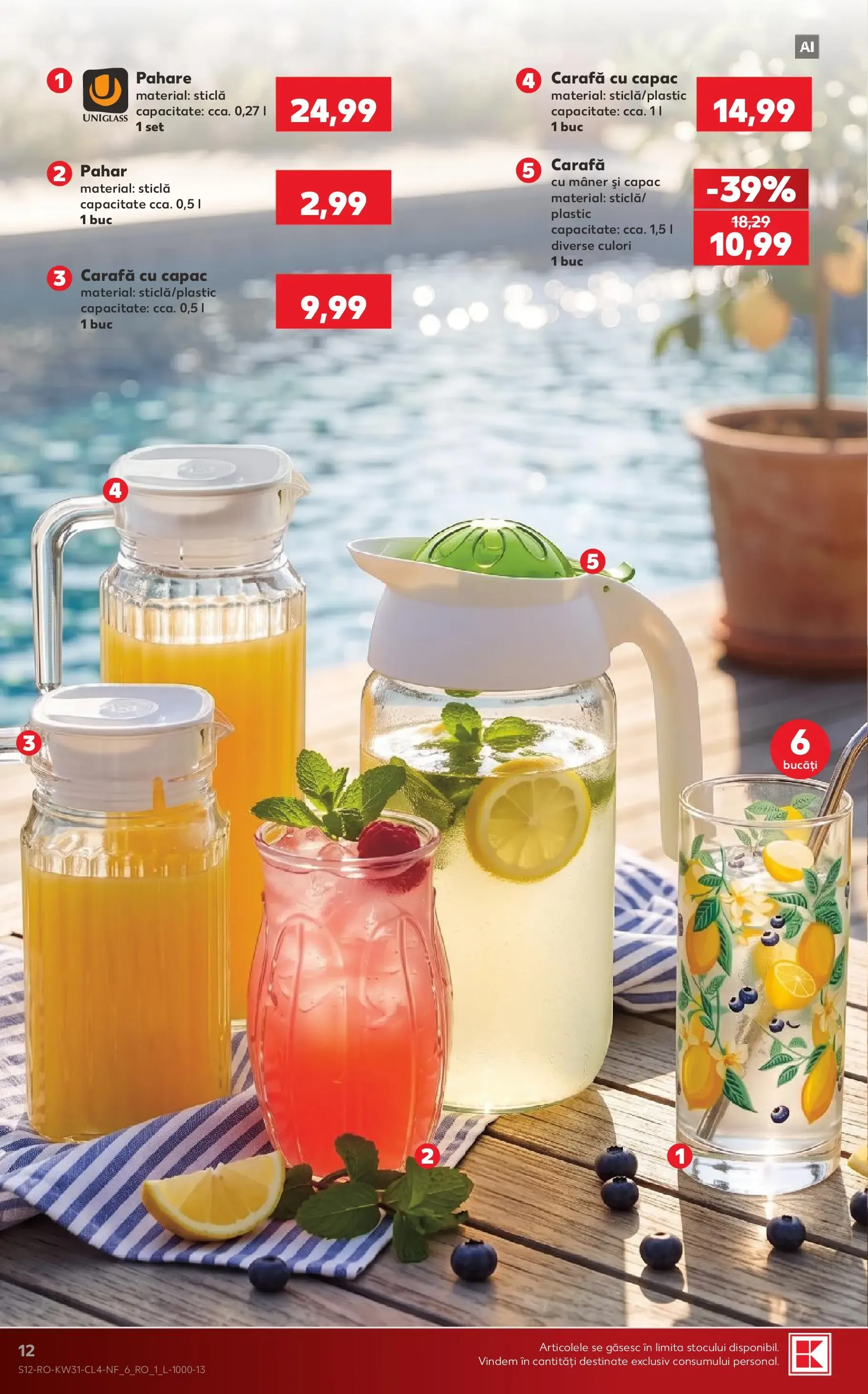 Catalog Kaufland Catalog Nonfood 29.07.2026 - Revista si Oferta de la 29 iulie până la 4 august 2026 - Revista Pagina 12