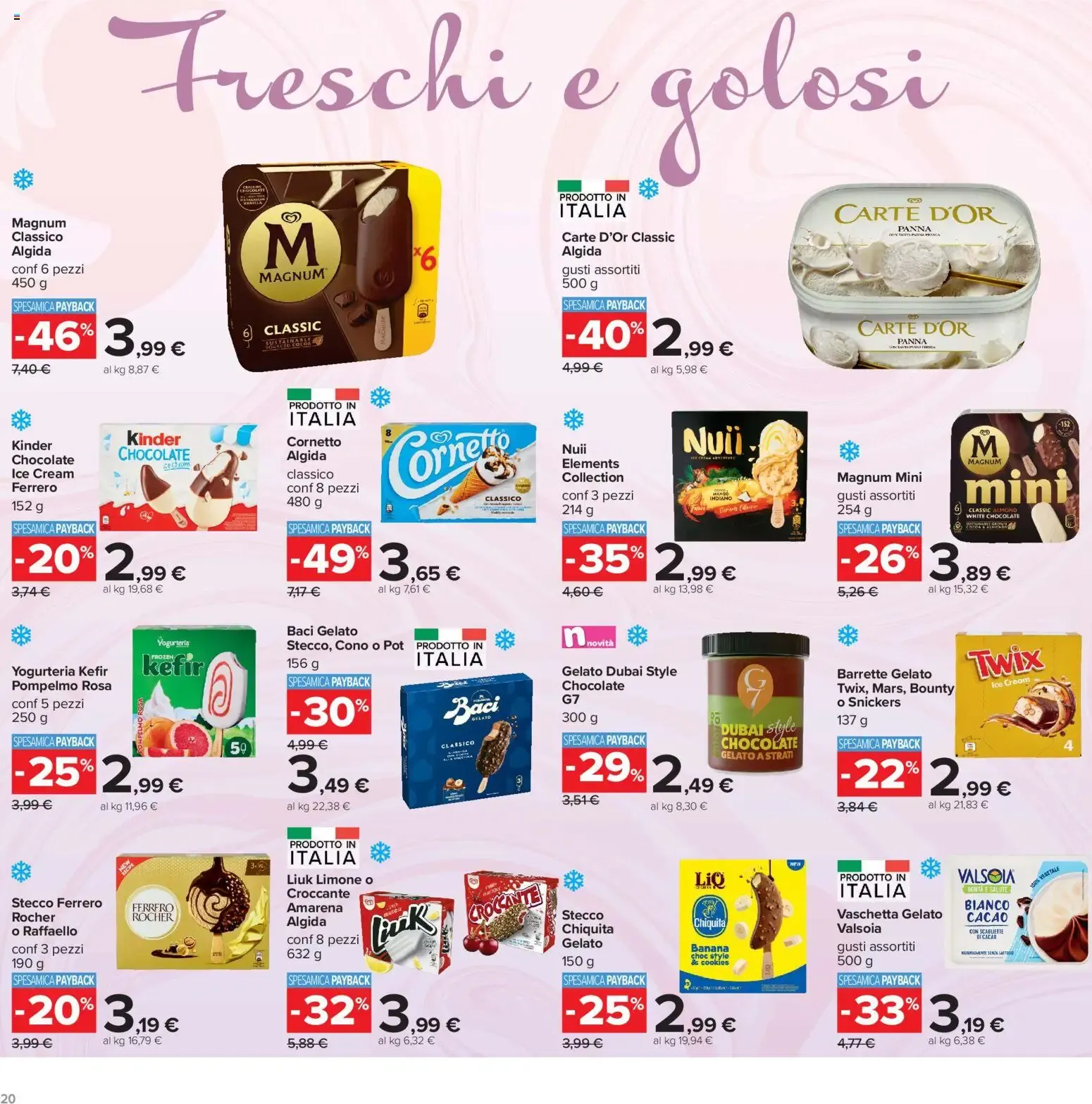 Carrefour Iper: Grandi Marche Sconti Imperdibili da 15 settembre a 28 settembre di 2026 - Pagina del volantino 20
