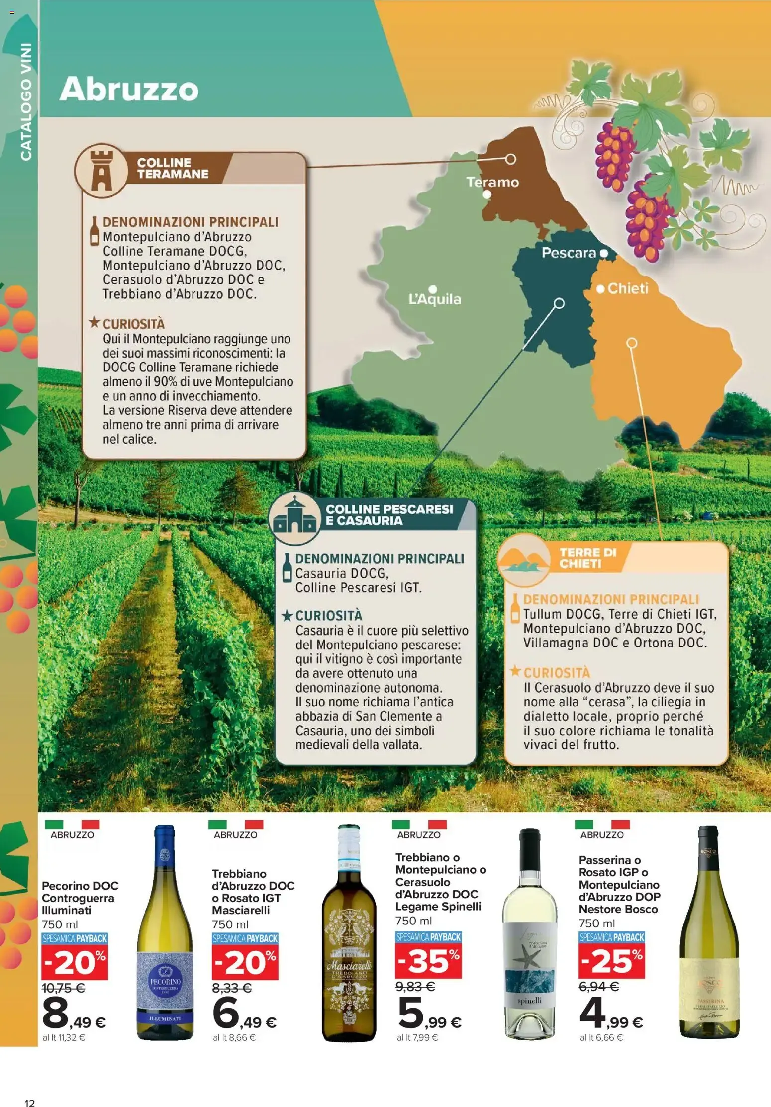 Nuovo Carrefour volantino Iper Vini dal 05/10/2026 > offerte anteprima 🛍️ da 5 ottobre a 8 novembre di 2026 - Pagina del volantino 12