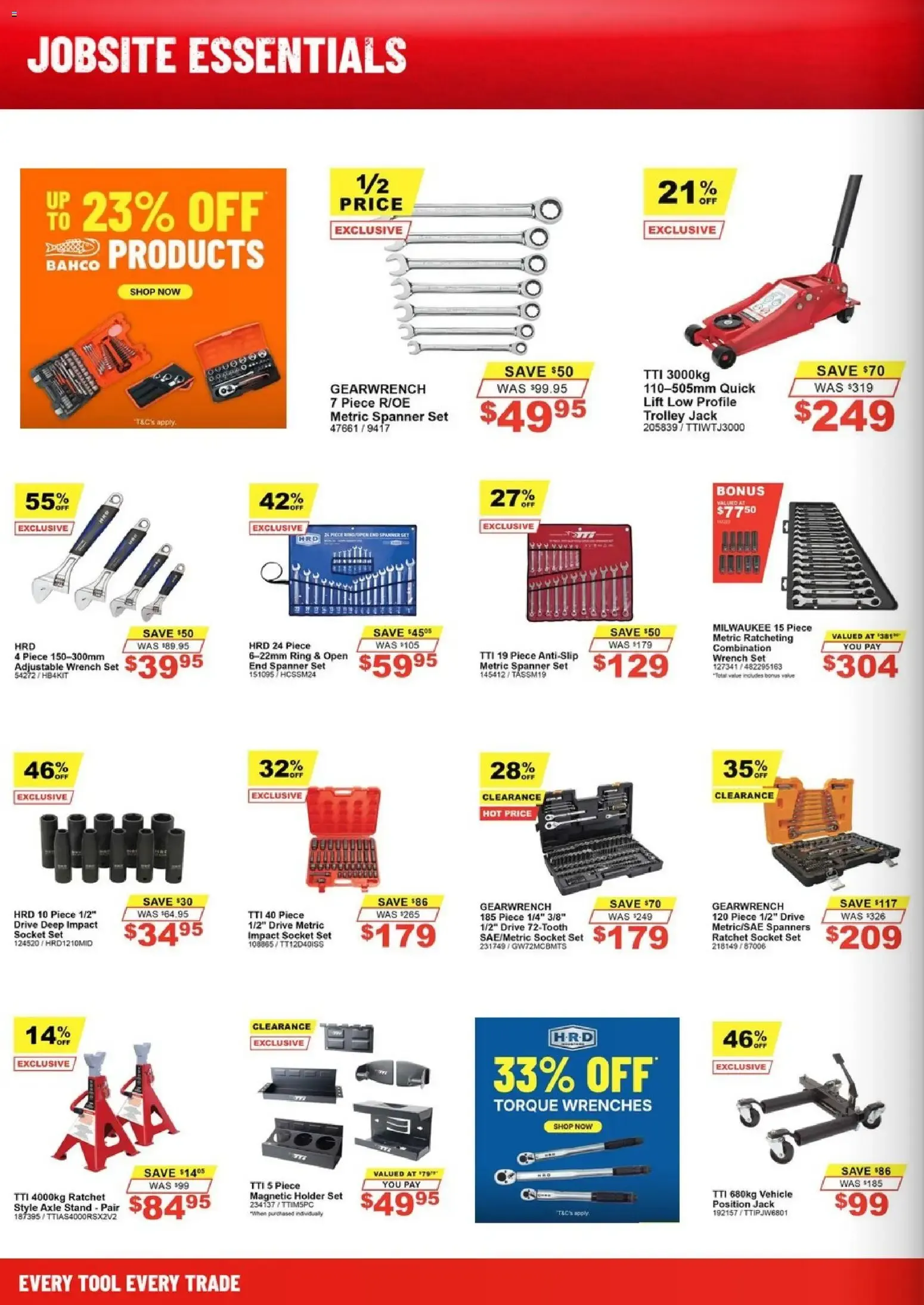 Total Tools Jobsite Essentials - Catalogue valid from 4 August to 6 September 2026 - page 14