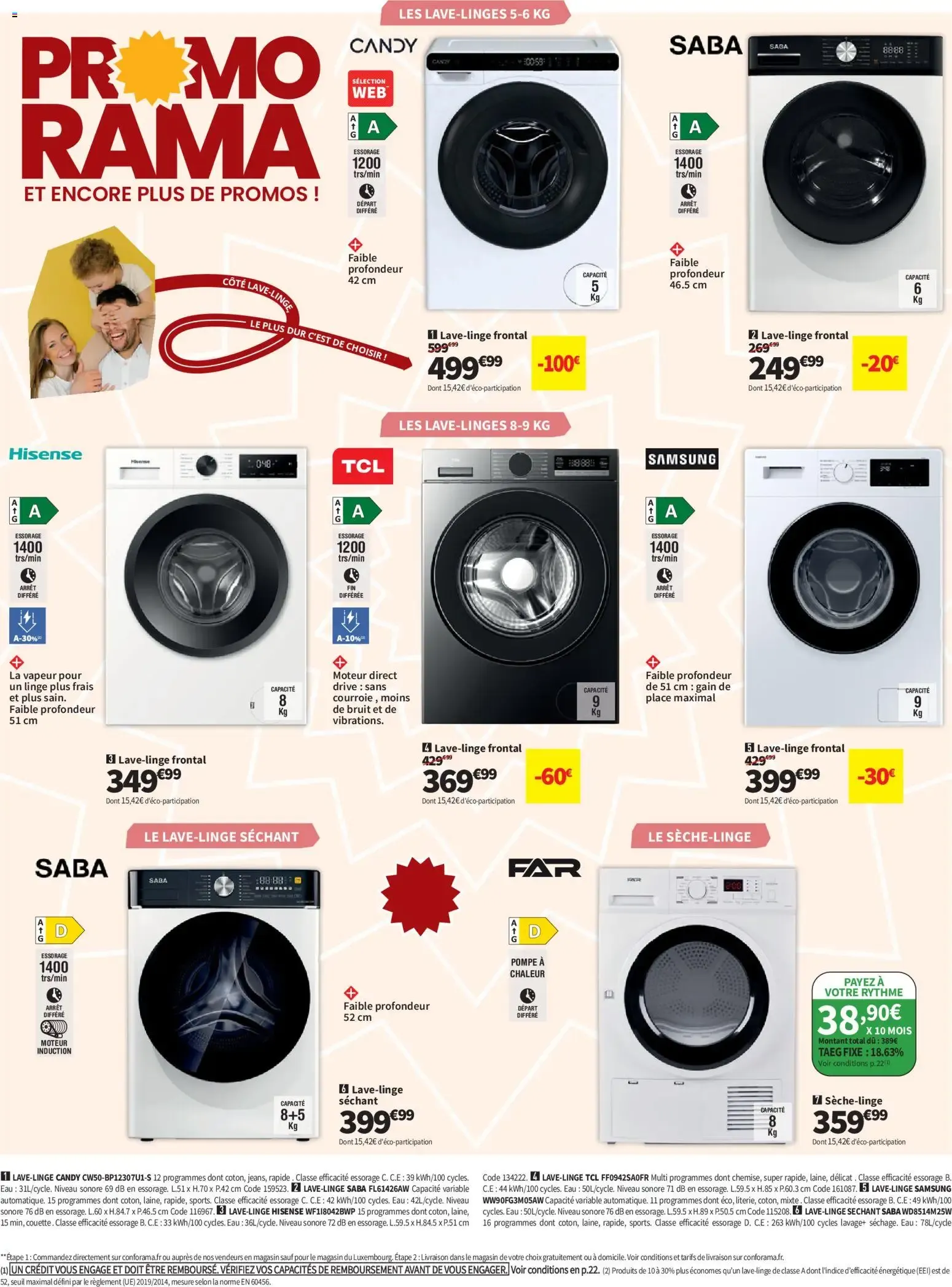 LE GRAND DESTOCKAGE PROMO RAMA Conforama du 13 octobre au 9 novembre 2026 - Catalogue page 14