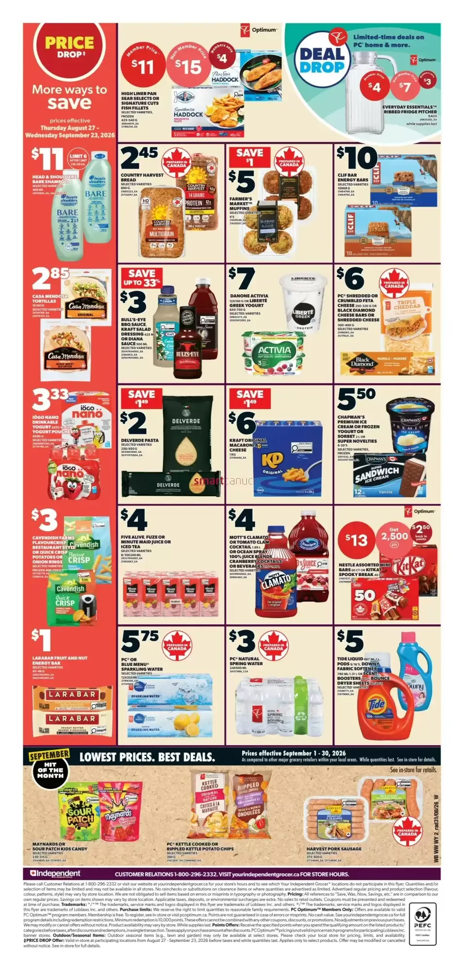 Independent Grocer - Labour Day long weekend flyer from September 3 to September 9 2026 - flyer page 2