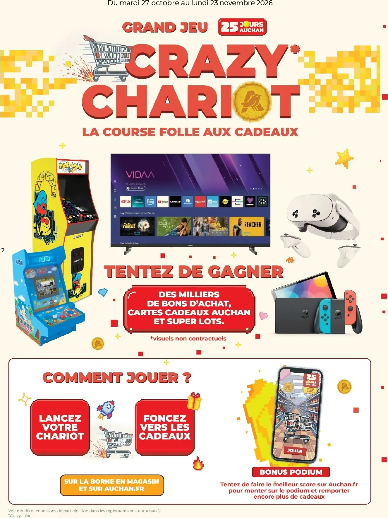 Current Auchan - 25 jours leaflet valid from du mardi 27/10/2026 to du dimanche 01/11/2026 du 27 octobre au 1 novembre 2026 - Catalogue page 2